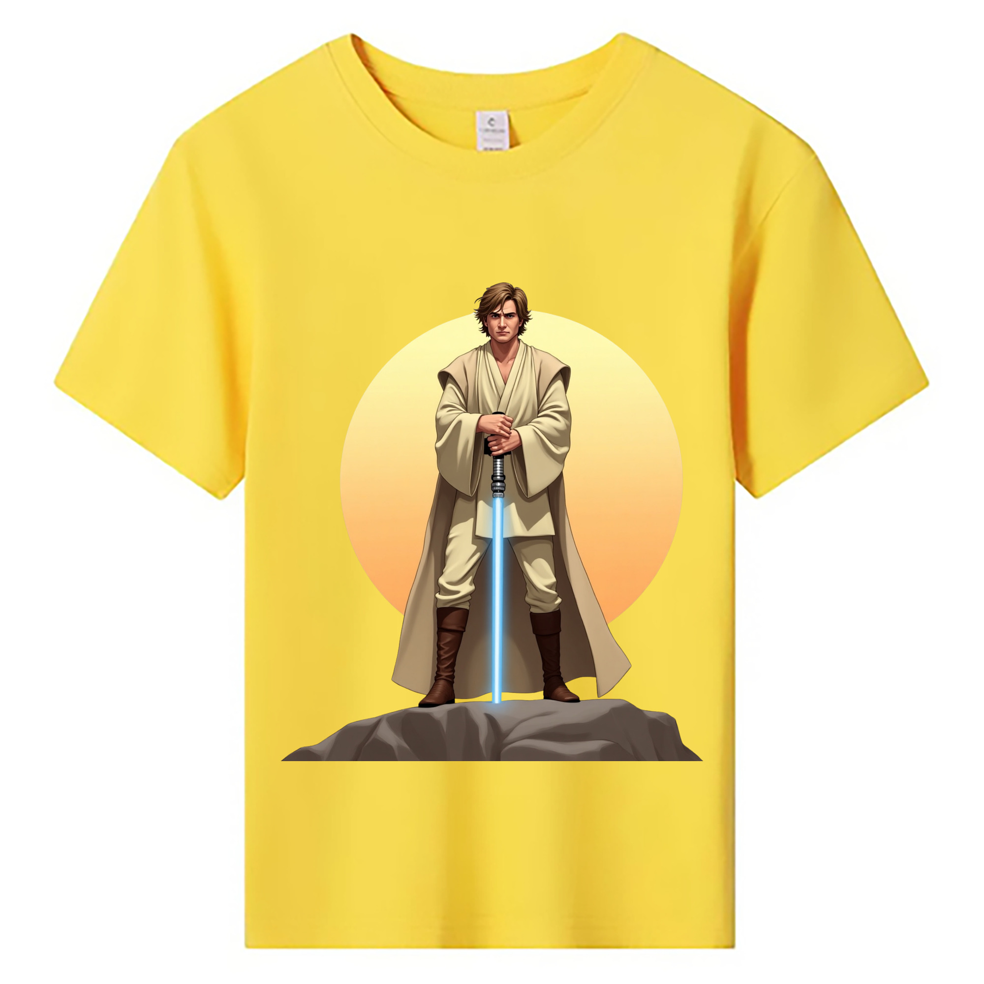 （画像用） スター・ウォーズ Star Wars 綿100％キッズTシャツ（フロントプリント）