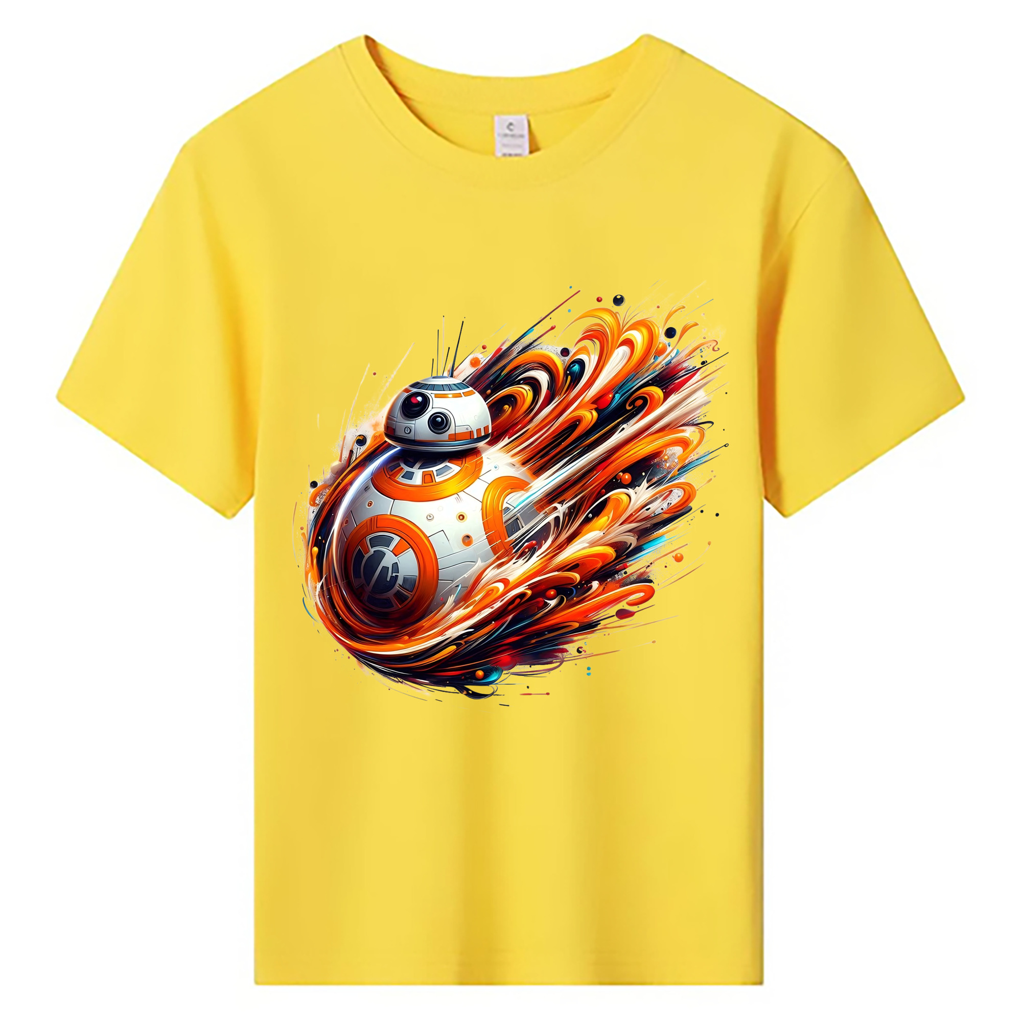 （画像用） スター・ウォーズ Star Wars 綿100％キッズTシャツ（フロントプリント）