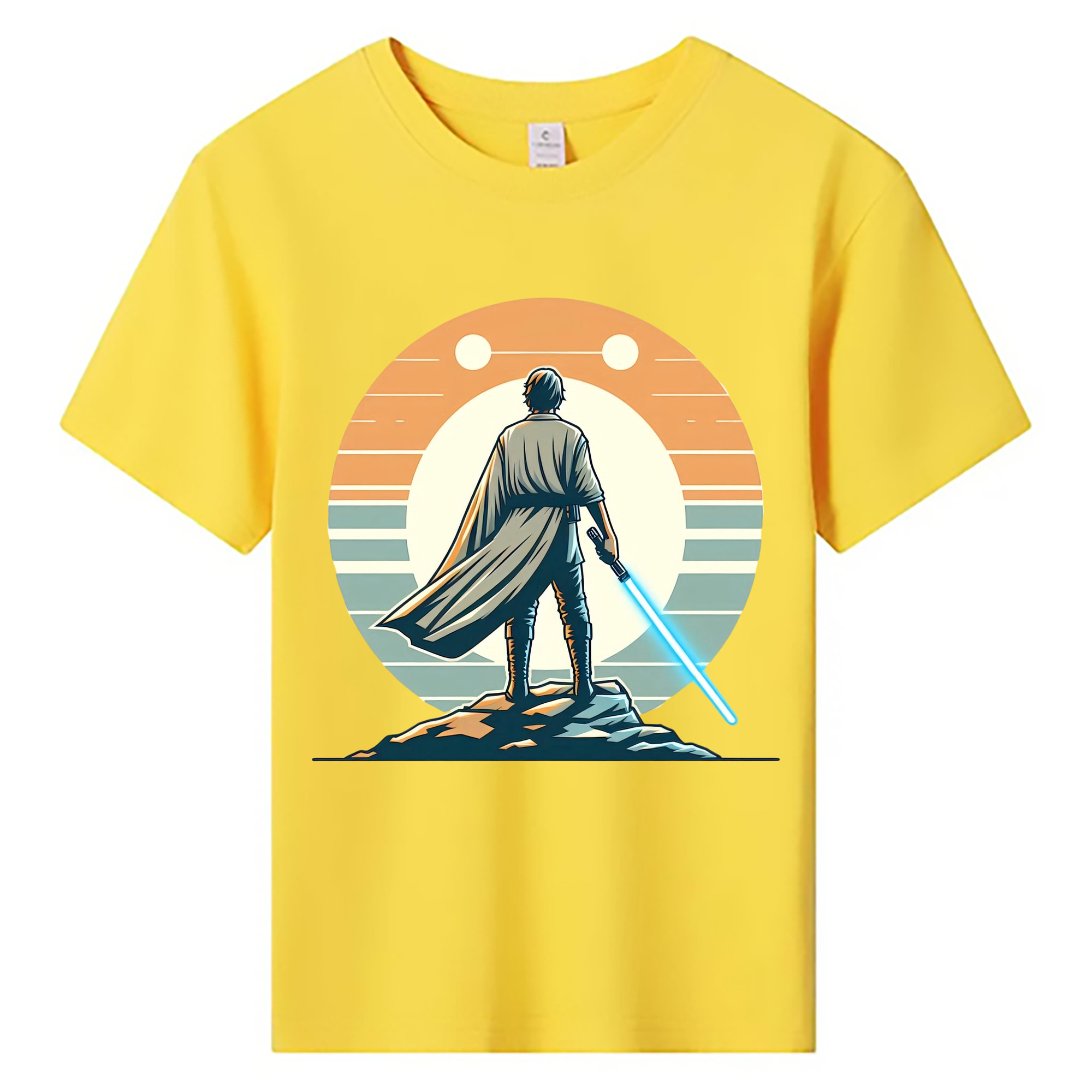 （画像用） スター・ウォーズ Star Wars 綿100％キッズTシャツ（フロントプリント）