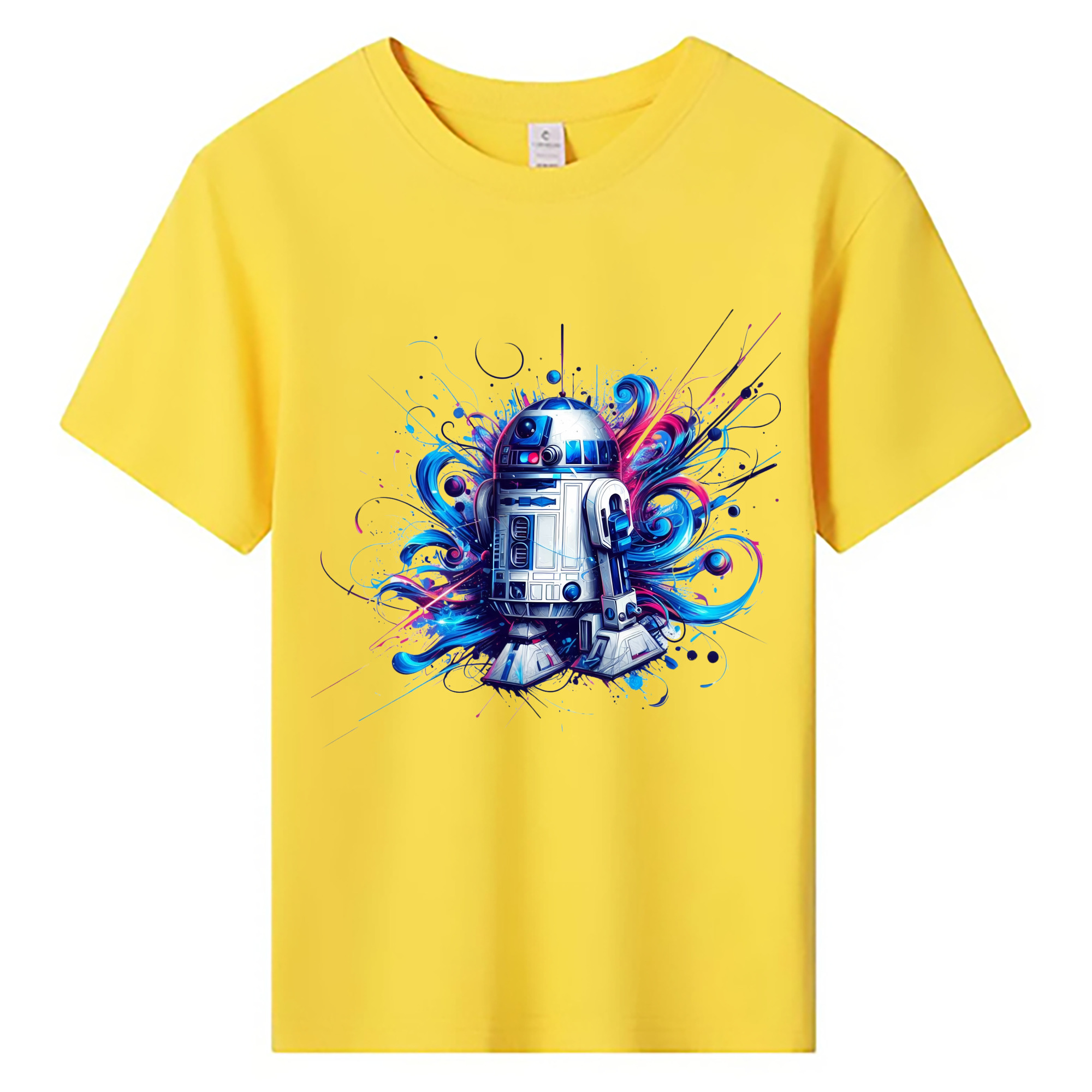 （画像用） スター・ウォーズ Star Wars 綿100％キッズTシャツ（フロントプリント）
