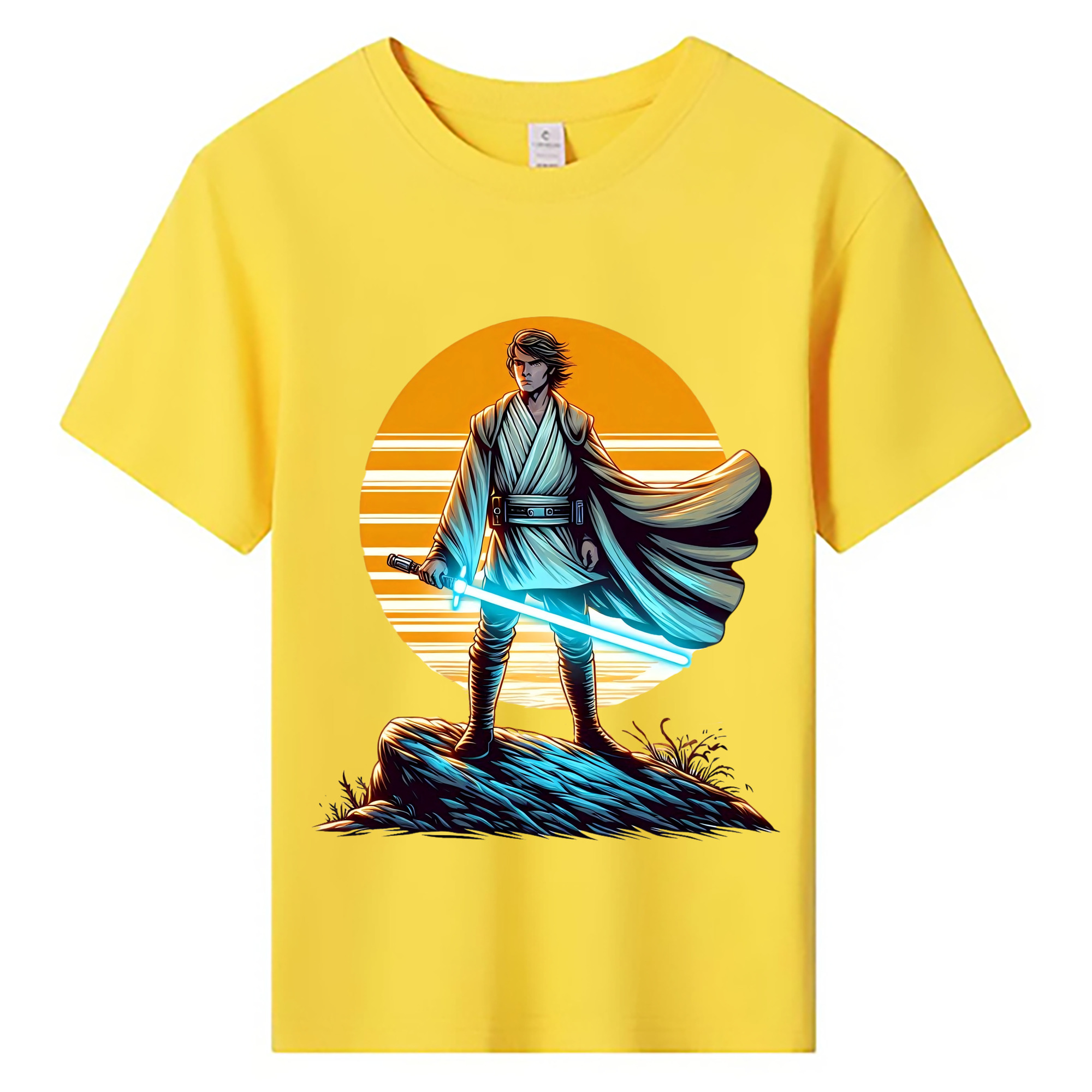 （画像用） スター・ウォーズ Star Wars 綿100％キッズTシャツ（フロントプリント）