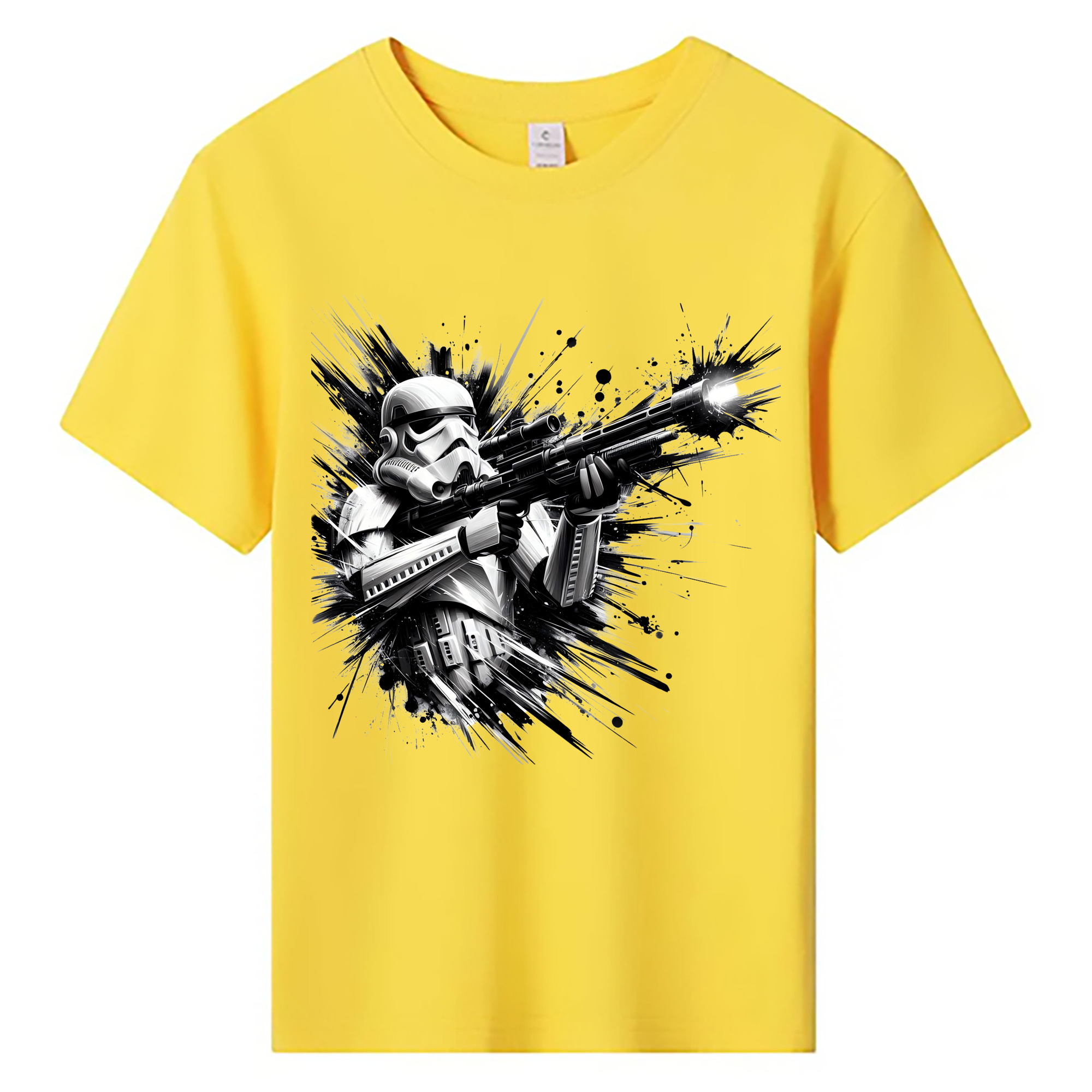 （画像用） スター・ウォーズ Star Wars 綿100％キッズTシャツ（フロントプリント）