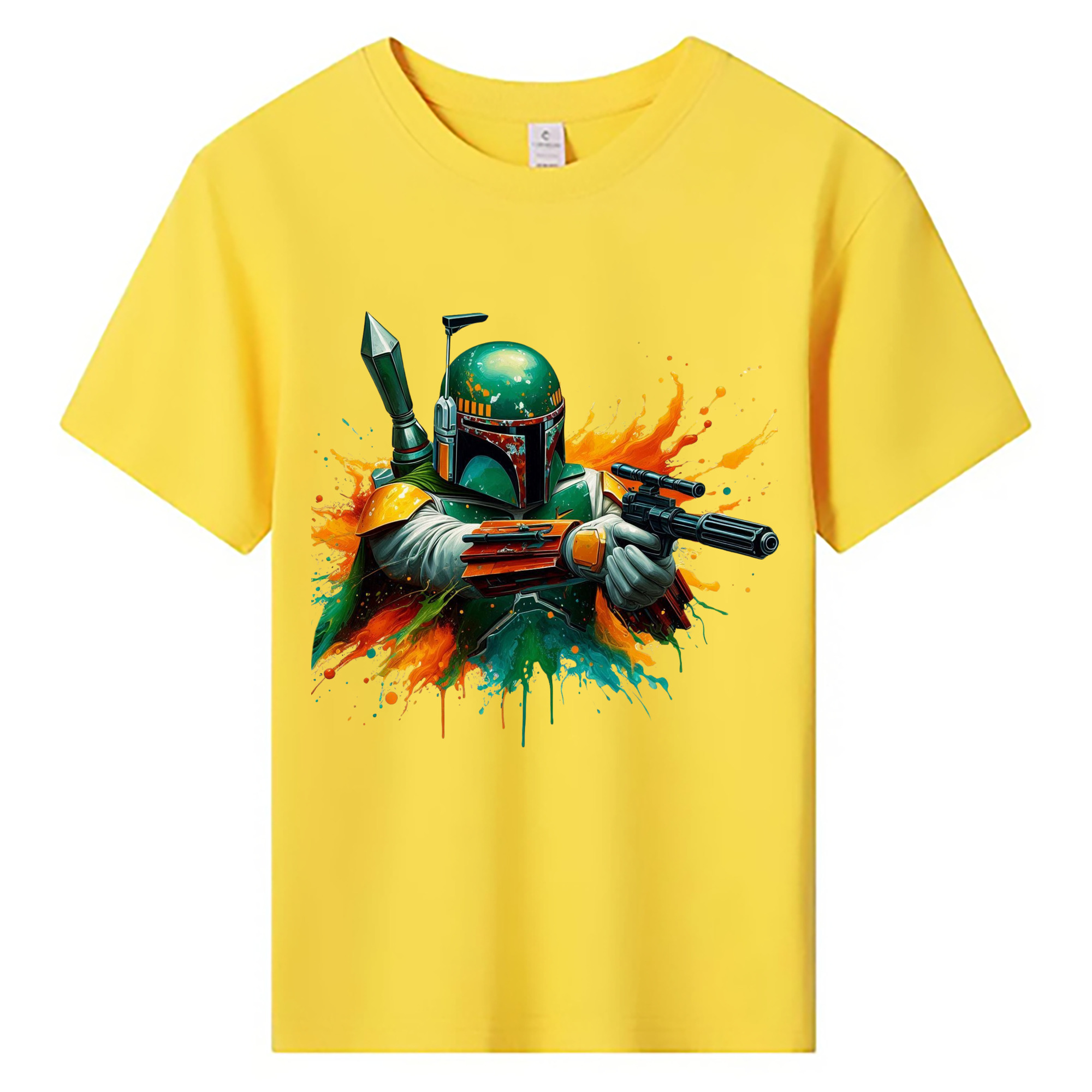 （画像用） スター・ウォーズ Star Wars 綿100％キッズTシャツ（フロントプリント）