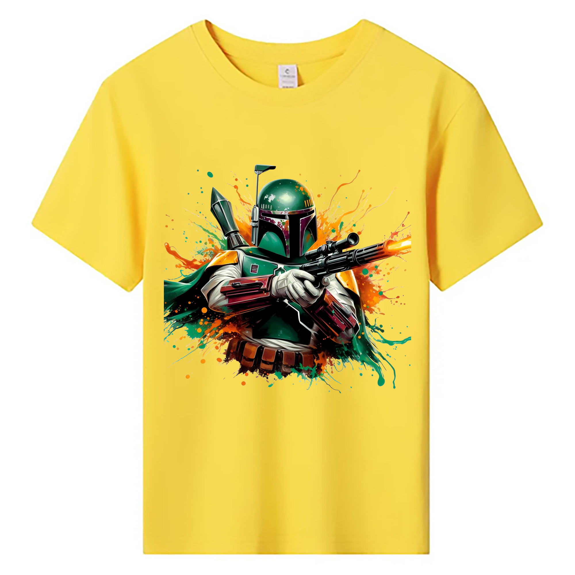 （画像用） スター・ウォーズ Star Wars 綿100％キッズTシャツ（フロントプリント）