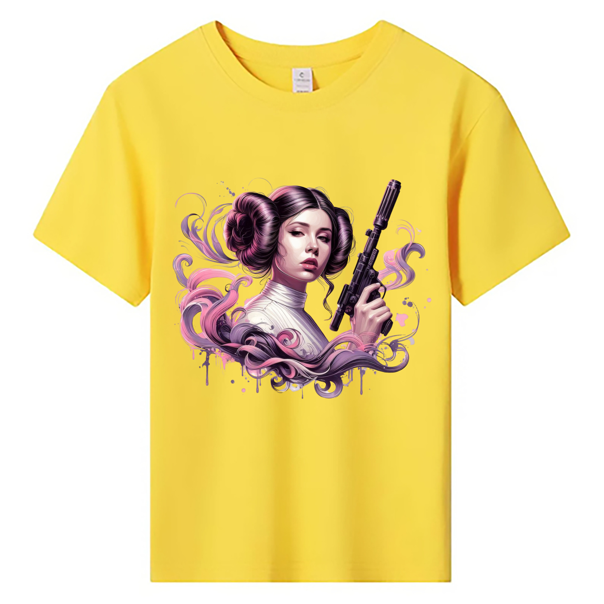 （画像用） スター・ウォーズ Star Wars 綿100％キッズTシャツ（フロントプリント）