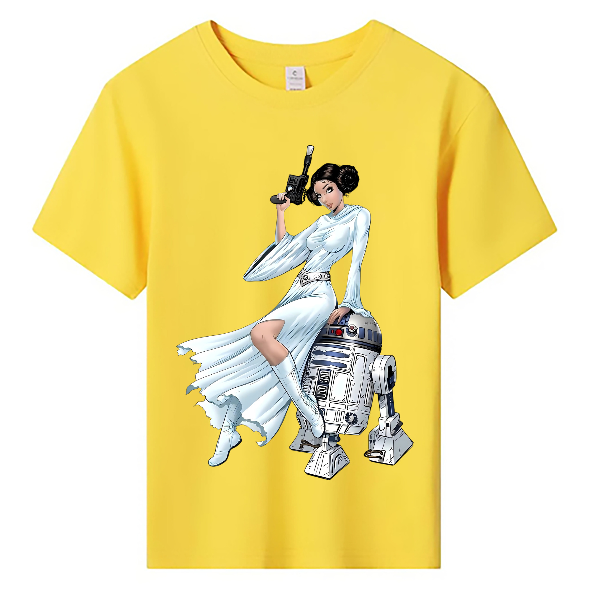 （画像用） スター・ウォーズ Star Wars 綿100％キッズTシャツ（フロントプリント）