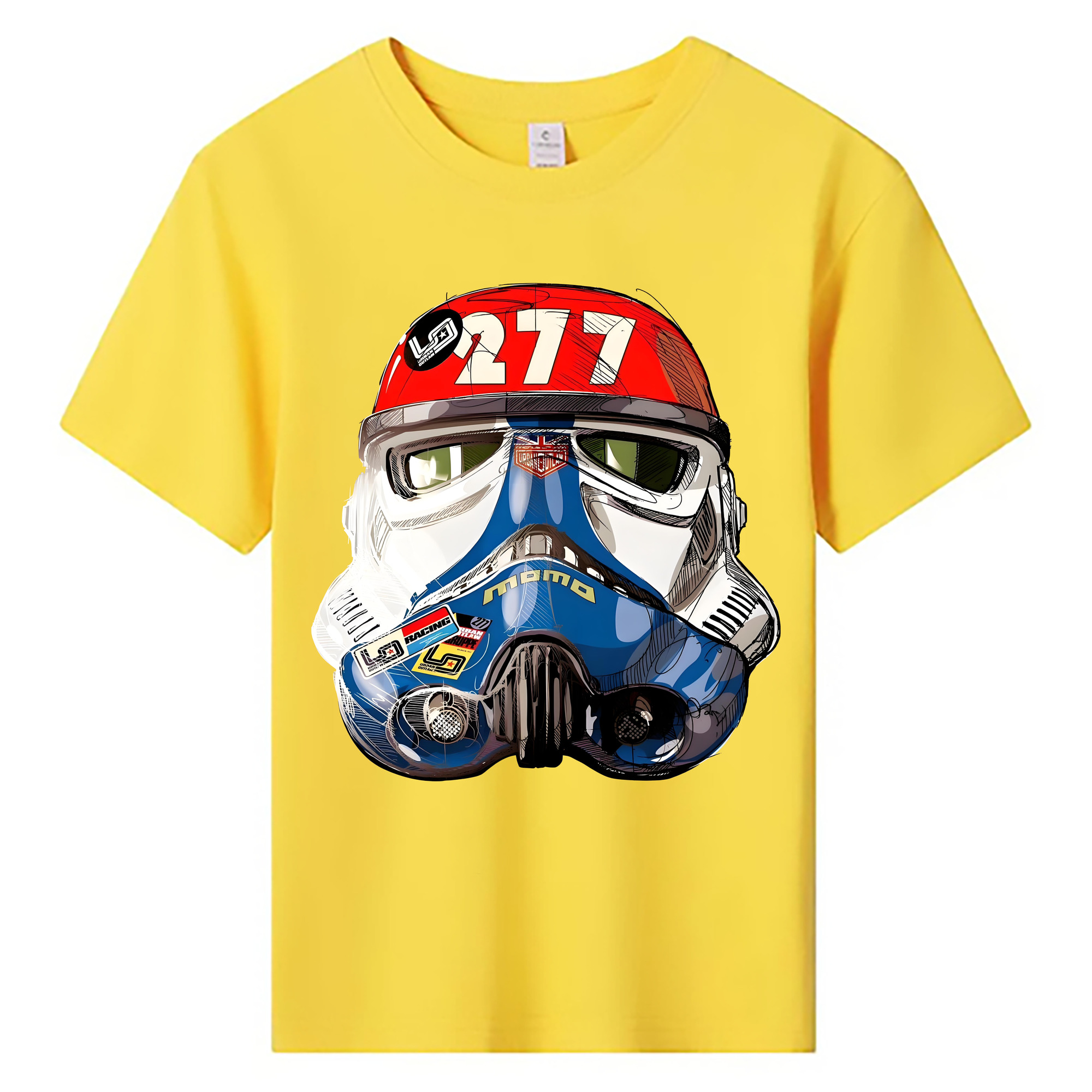 （画像用） スター・ウォーズ Star Wars 綿100％キッズTシャツ（フロントプリント）