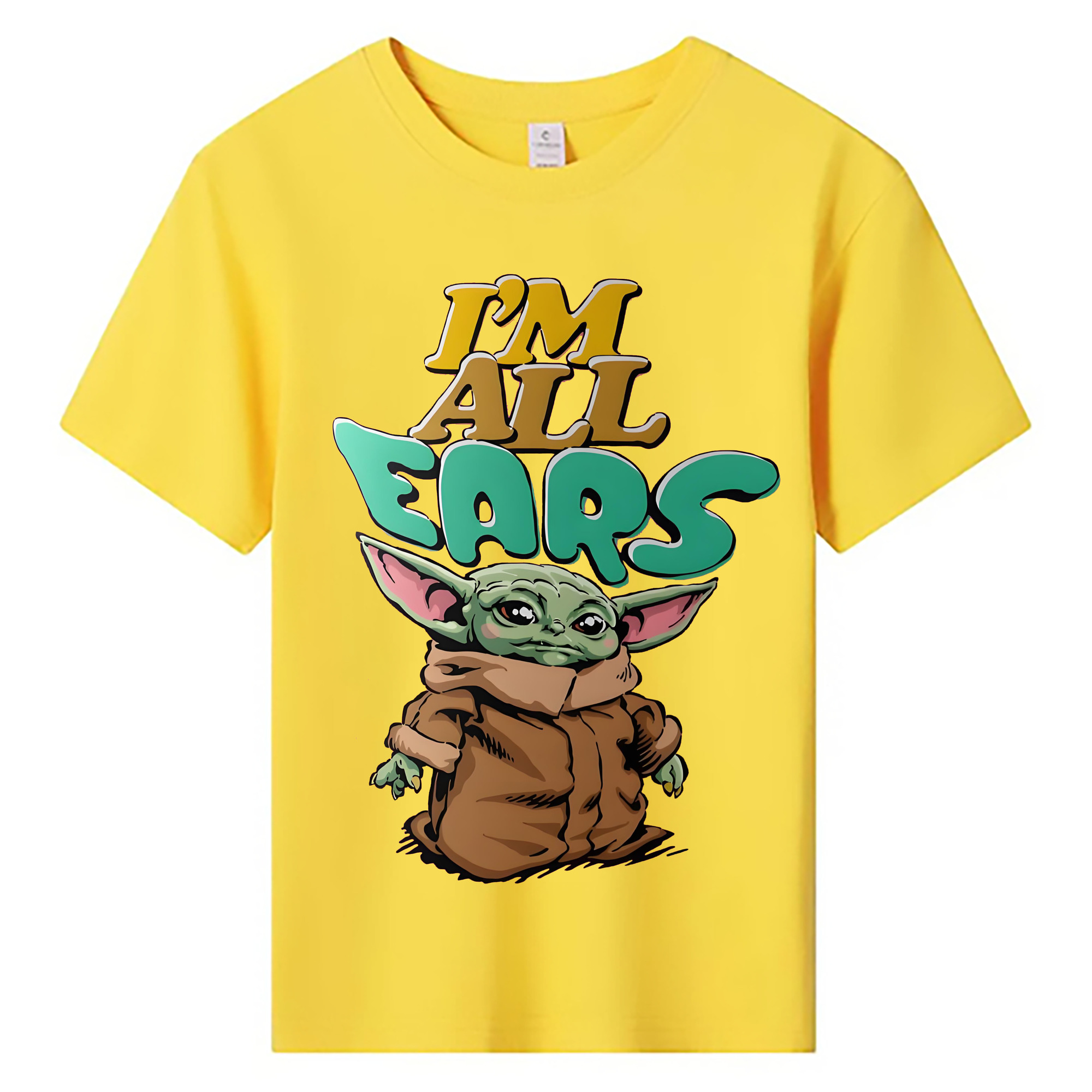 （画像用） スター・ウォーズ Star Wars 綿100％キッズTシャツ（フロントプリント）