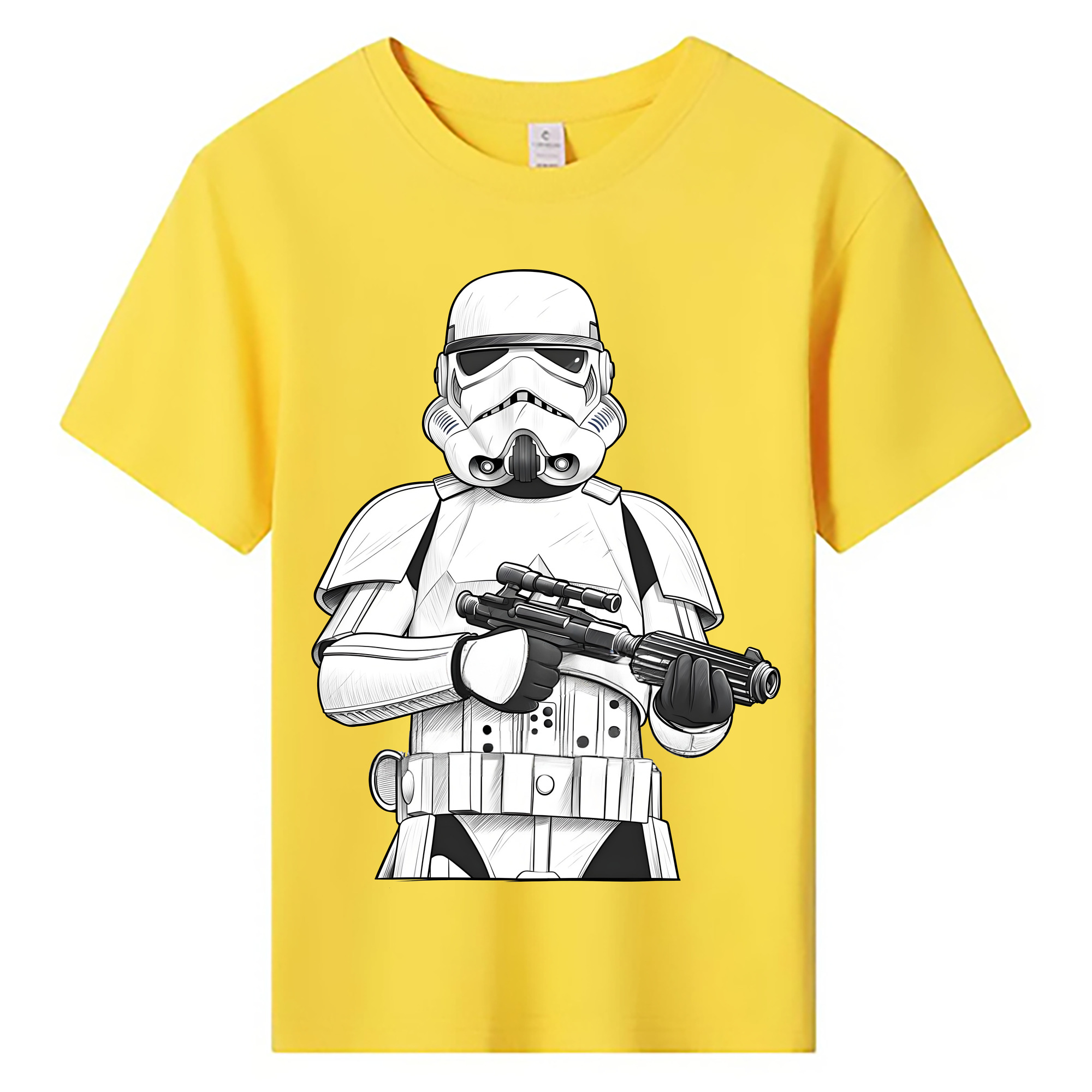（画像用） スター・ウォーズ Star Wars 綿100％キッズTシャツ（フロントプリント）