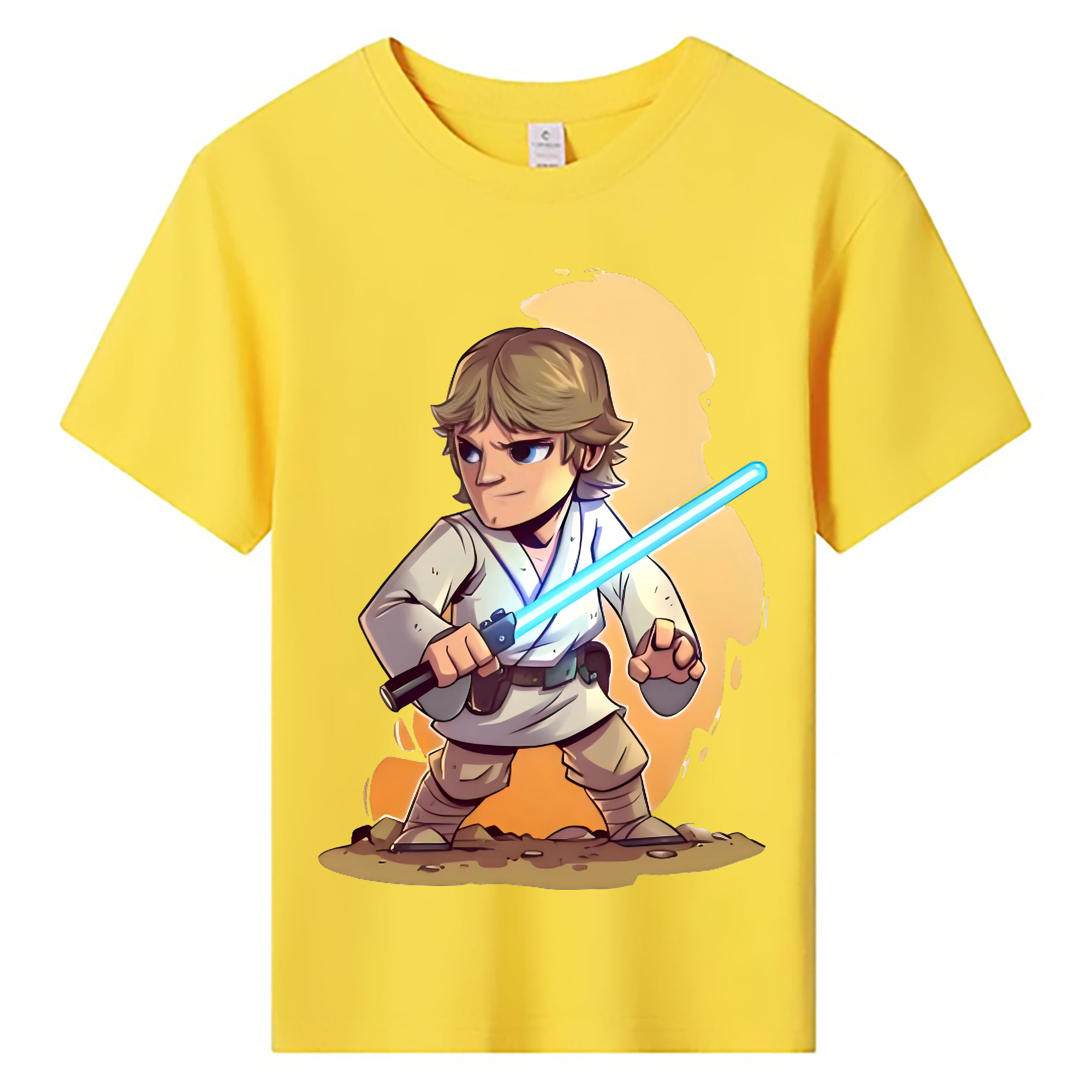 （画像用） スター・ウォーズ Star Wars 綿100％キッズTシャツ（フロントプリント）