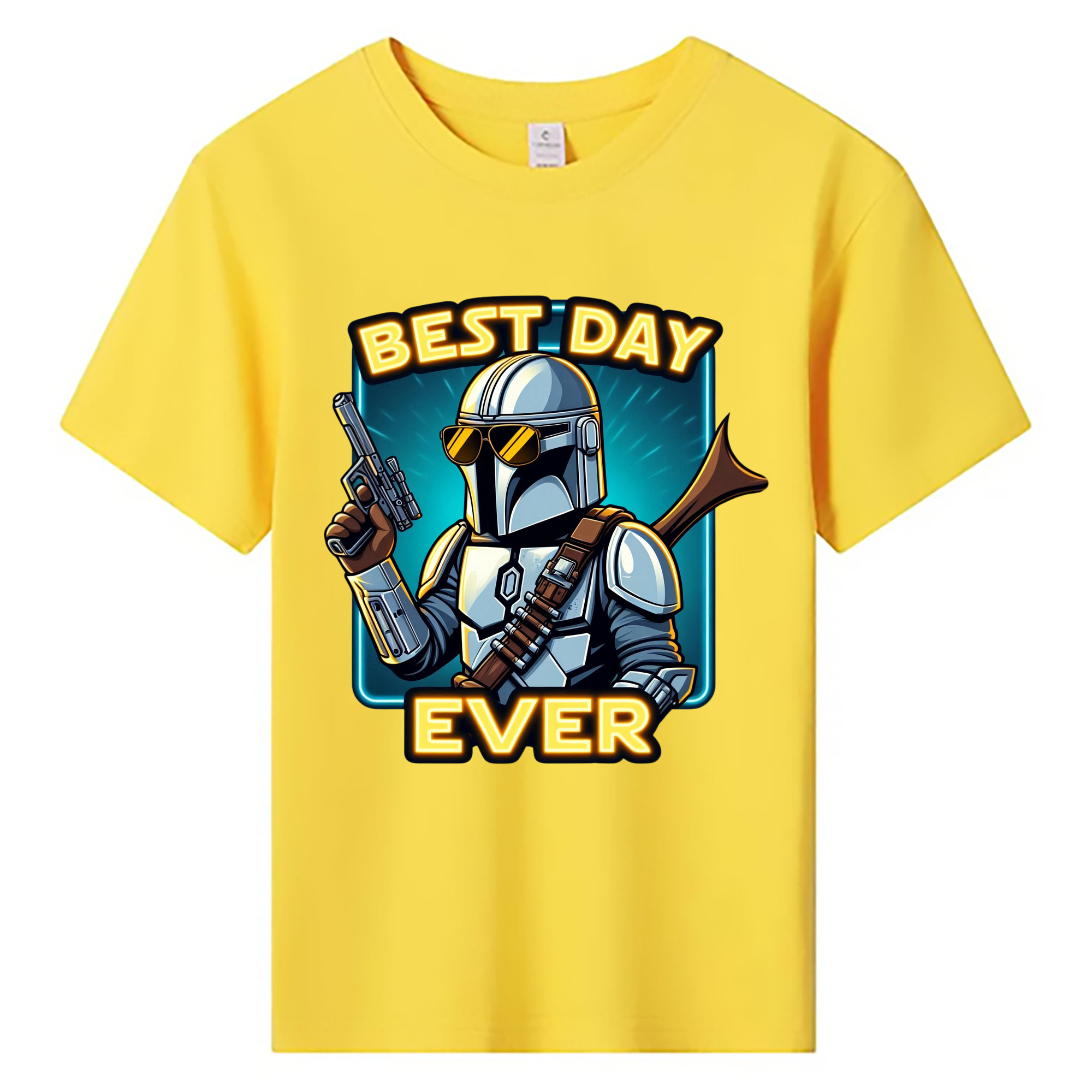 （画像用） スター・ウォーズ Star Wars 綿100％キッズTシャツ（フロントプリント）