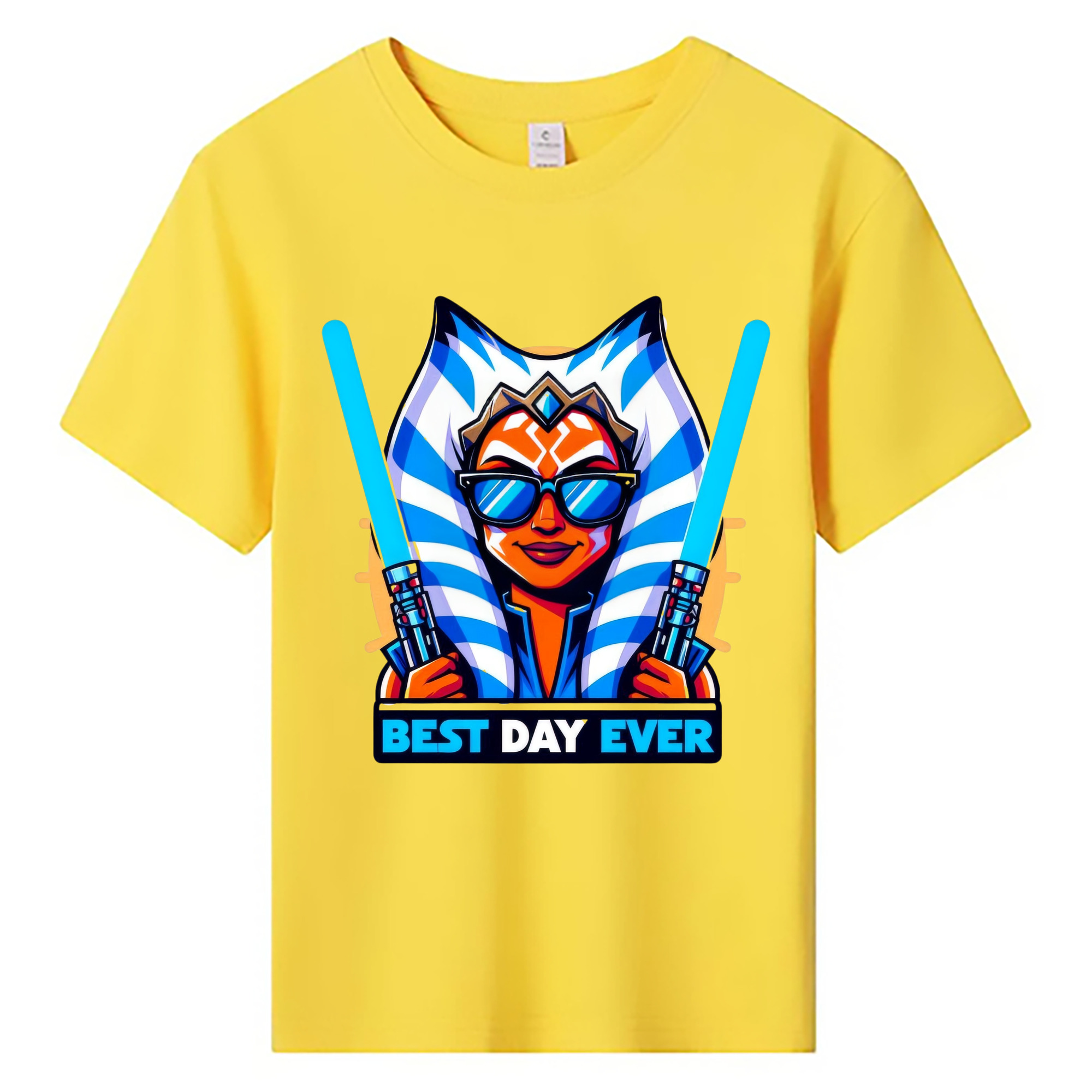 （画像用） スター・ウォーズ Star Wars 綿100％キッズTシャツ（フロントプリント）