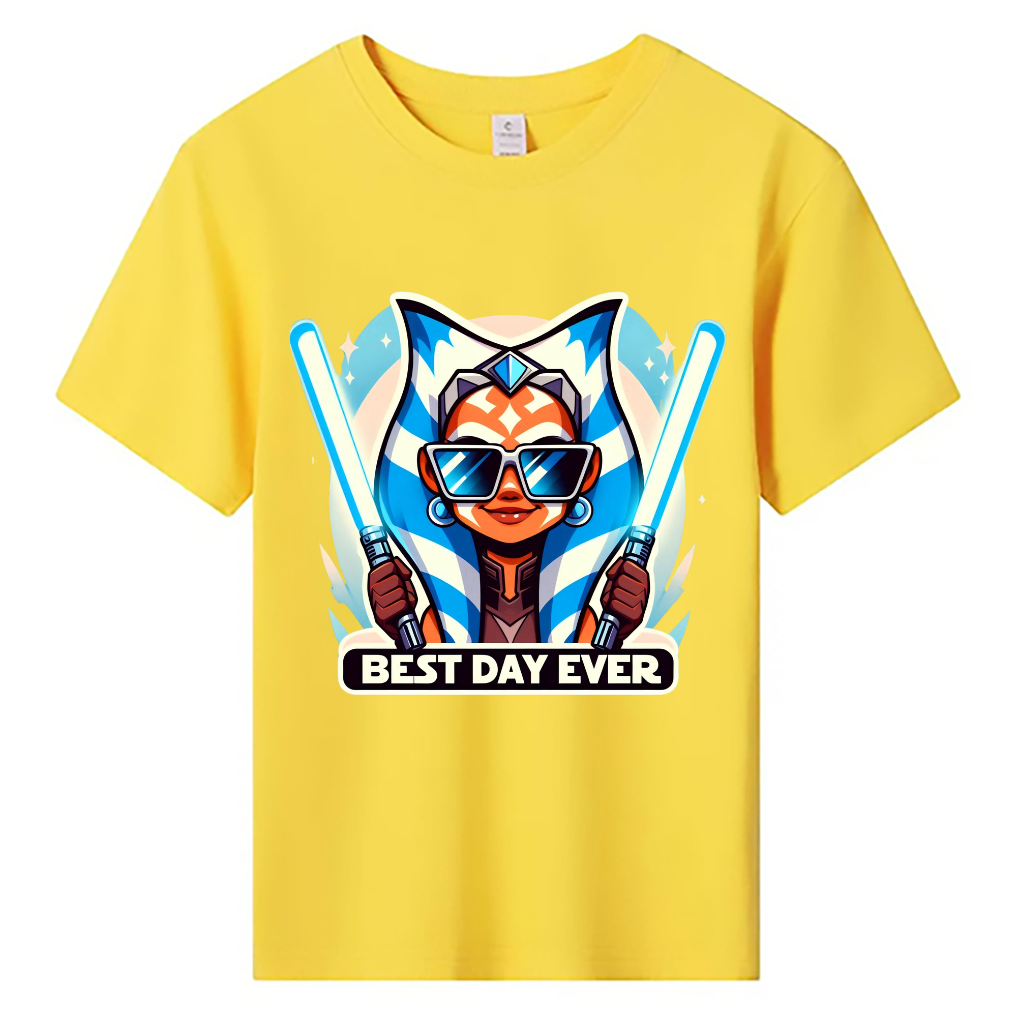 （画像用） スター・ウォーズ Star Wars 綿100％キッズTシャツ（フロントプリント）