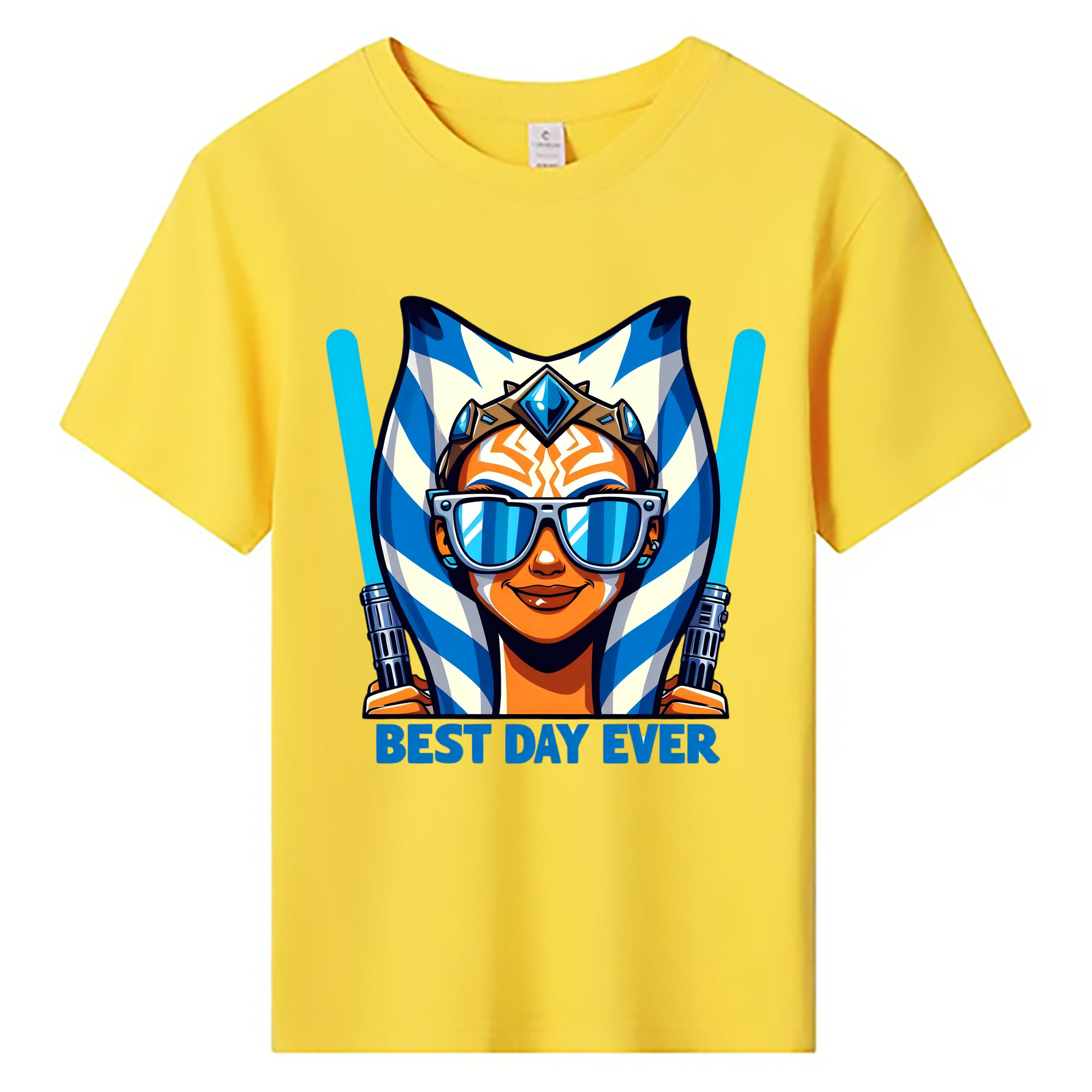 （画像用） スター・ウォーズ Star Wars 綿100％キッズTシャツ（フロントプリント）