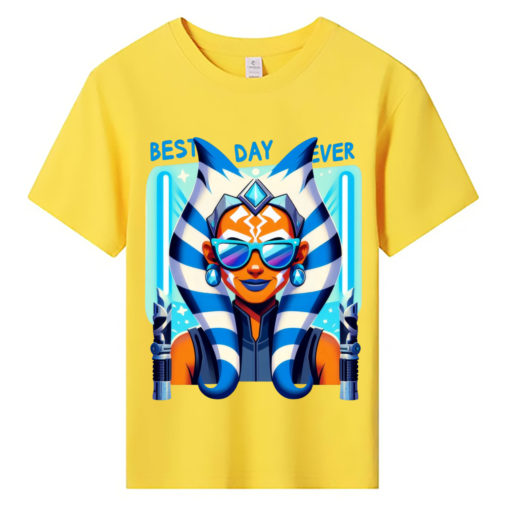 （画像用） スター・ウォーズ Star Wars 綿100％キッズTシャツ（フロントプリント）