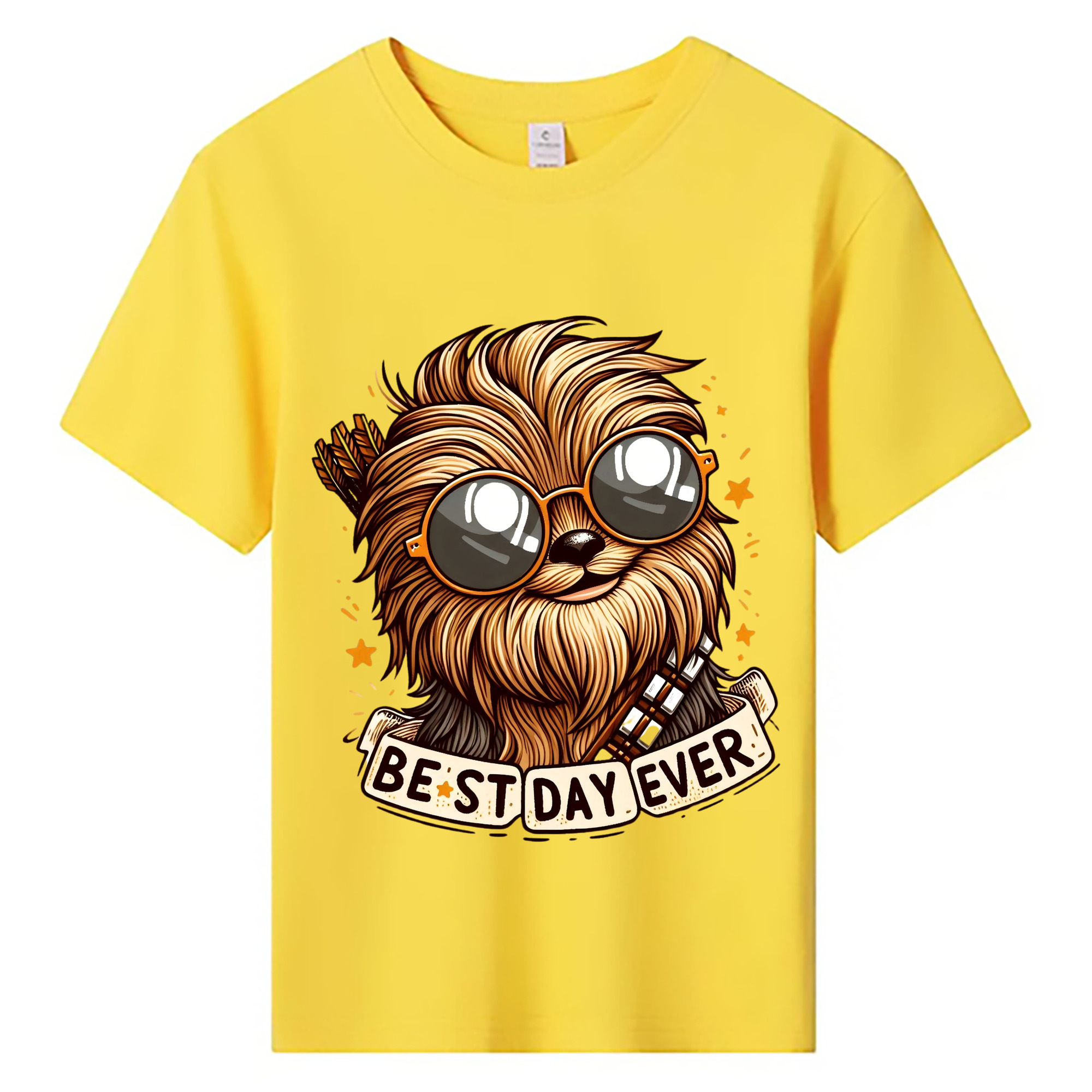 （画像用） スター・ウォーズ Star Wars 綿100％キッズTシャツ（フロントプリント）