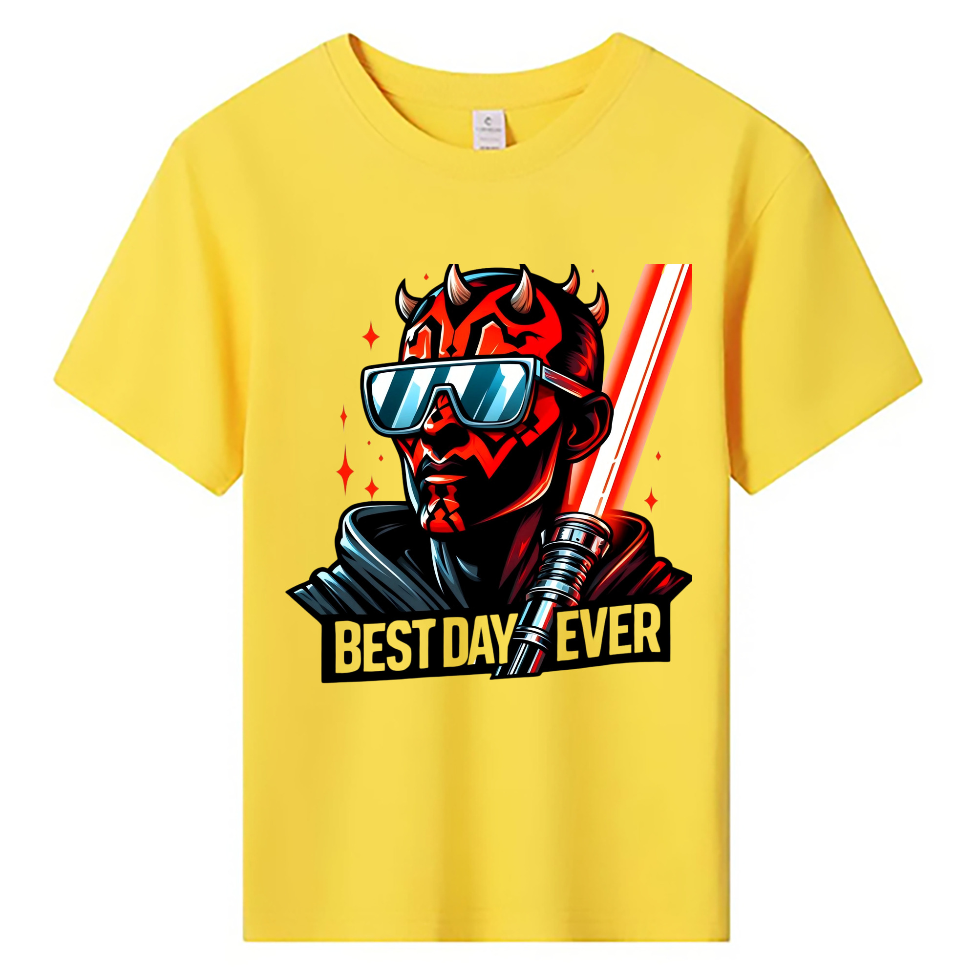 （画像用） スター・ウォーズ Star Wars 綿100％キッズTシャツ（フロントプリント）