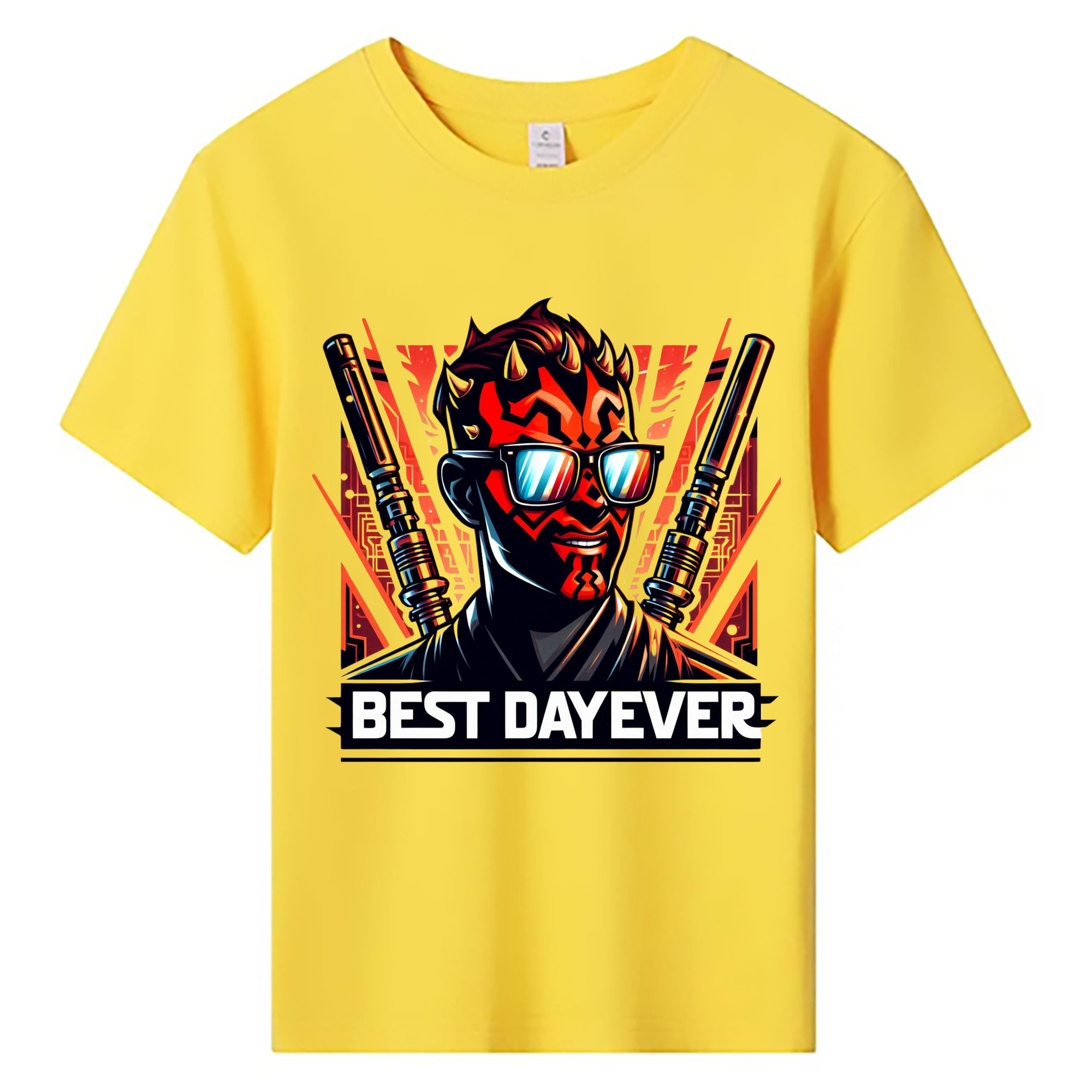 （画像用） スター・ウォーズ Star Wars 綿100％キッズTシャツ（フロントプリント）