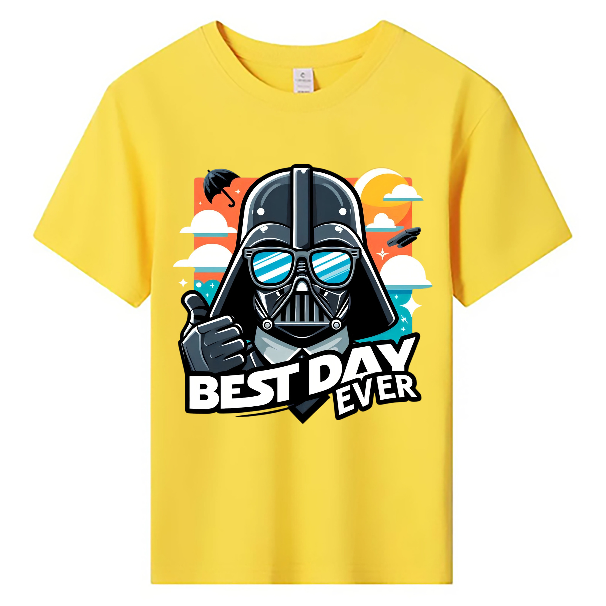 （画像用） スター・ウォーズ Star Wars 綿100％キッズTシャツ（フロントプリント）