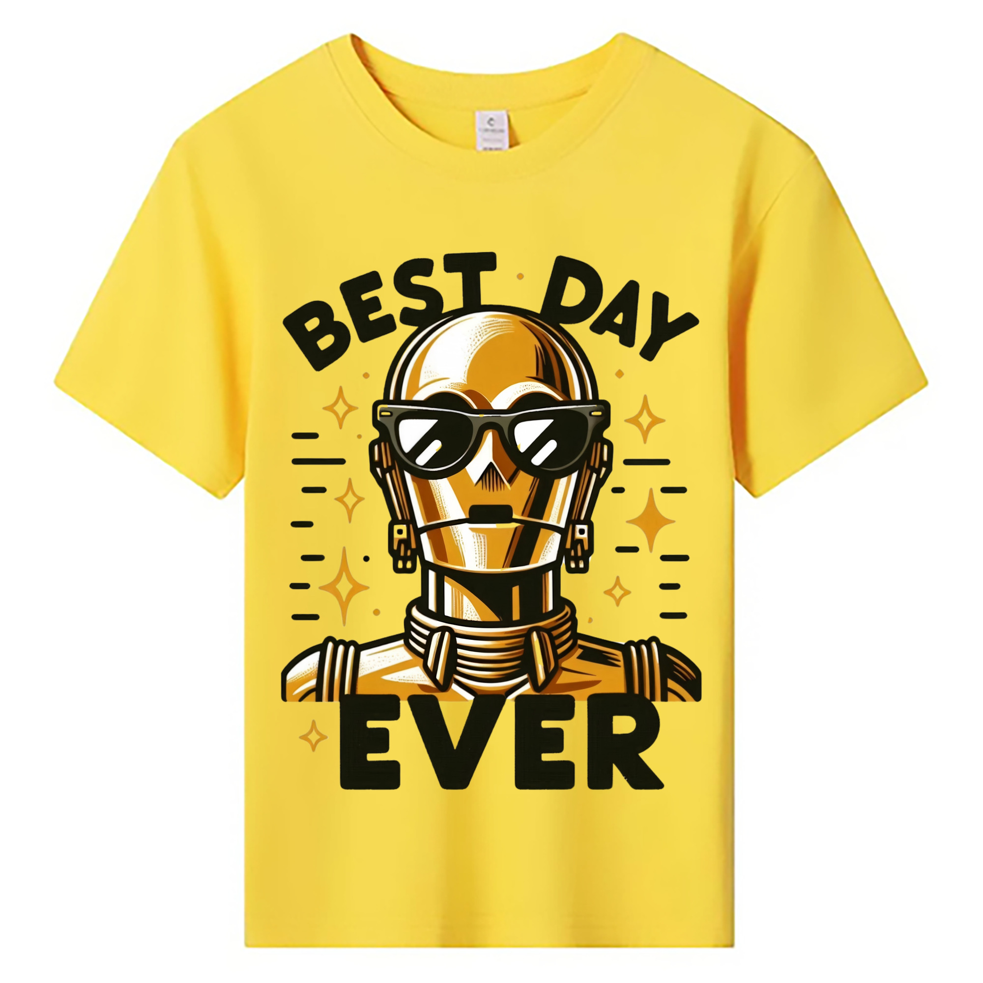 （画像用） スター・ウォーズ Star Wars 綿100％キッズTシャツ（フロントプリント）