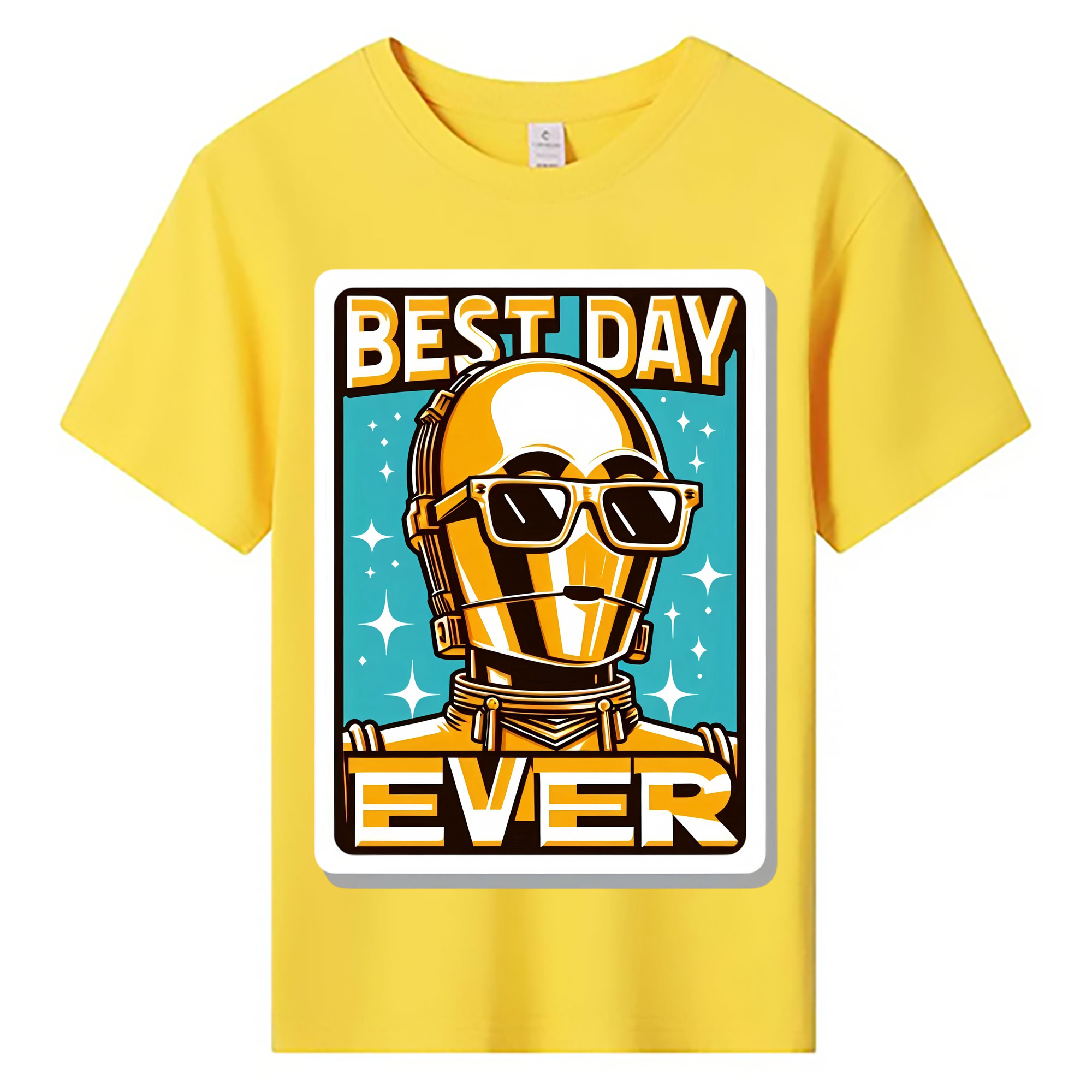 （画像用） スター・ウォーズ Star Wars 綿100％キッズTシャツ（フロントプリント）