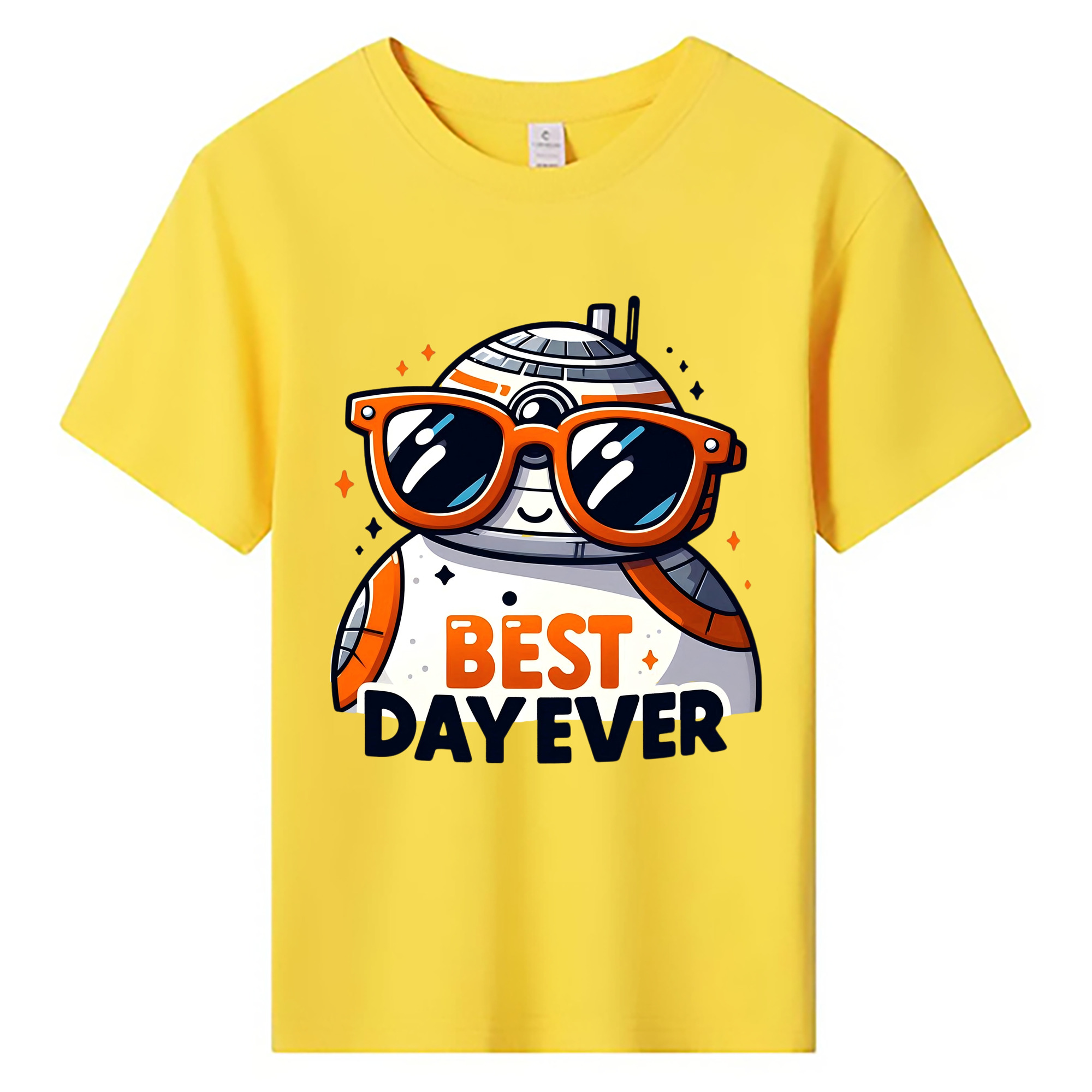 （画像用） スター・ウォーズ Star Wars 綿100％キッズTシャツ（フロントプリント）
