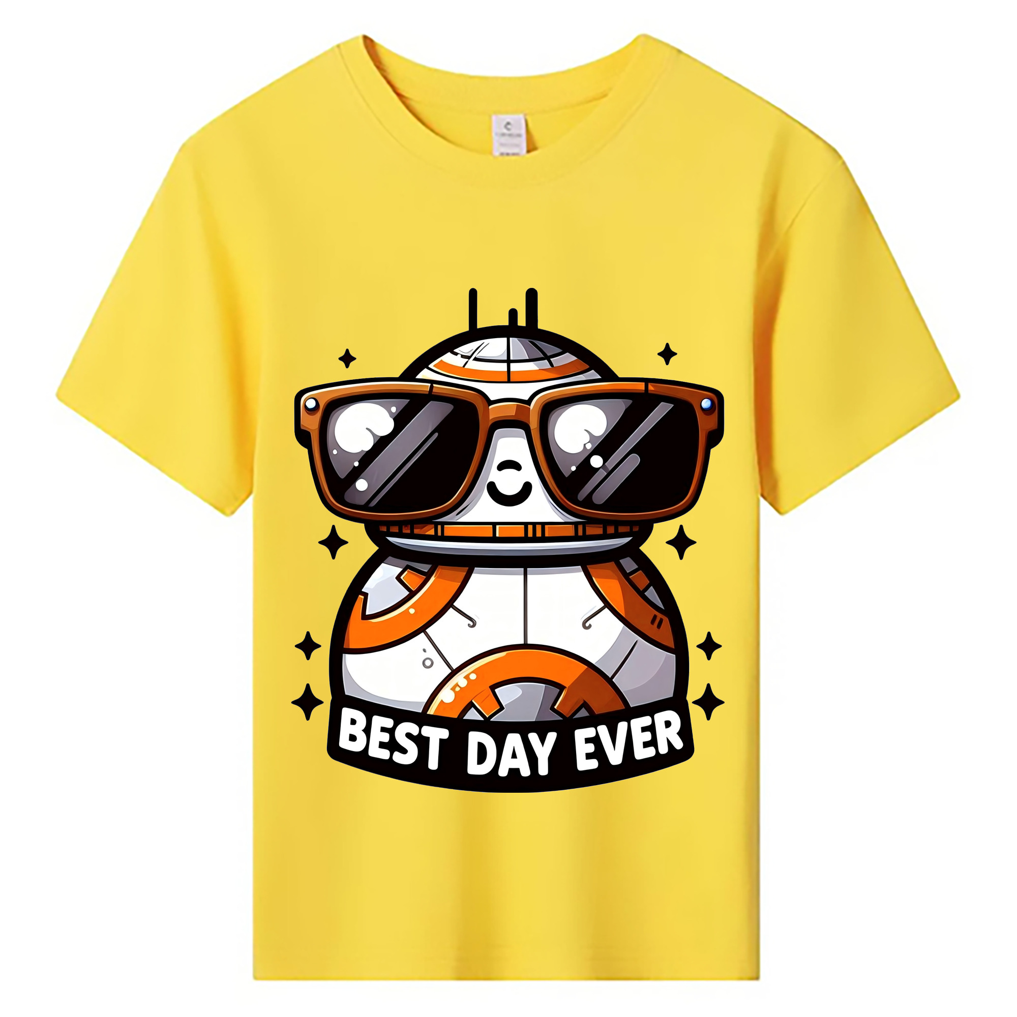 （画像用） スター・ウォーズ Star Wars 綿100％キッズTシャツ（フロントプリント）