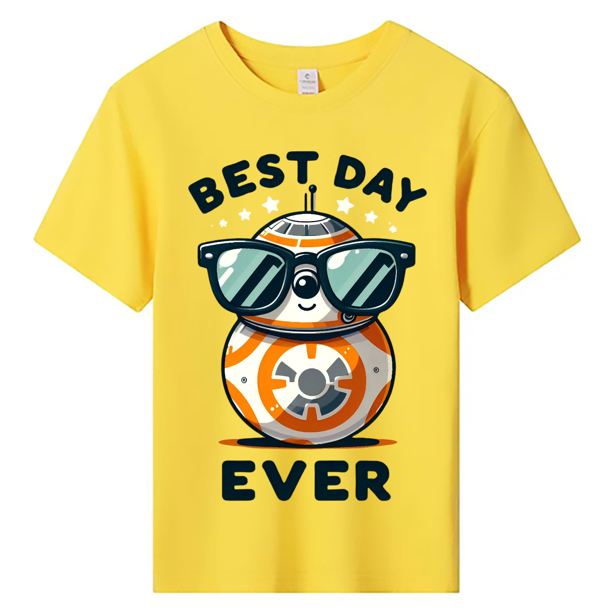 （画像用） スター・ウォーズ Star Wars 綿100％キッズTシャツ（フロントプリント）