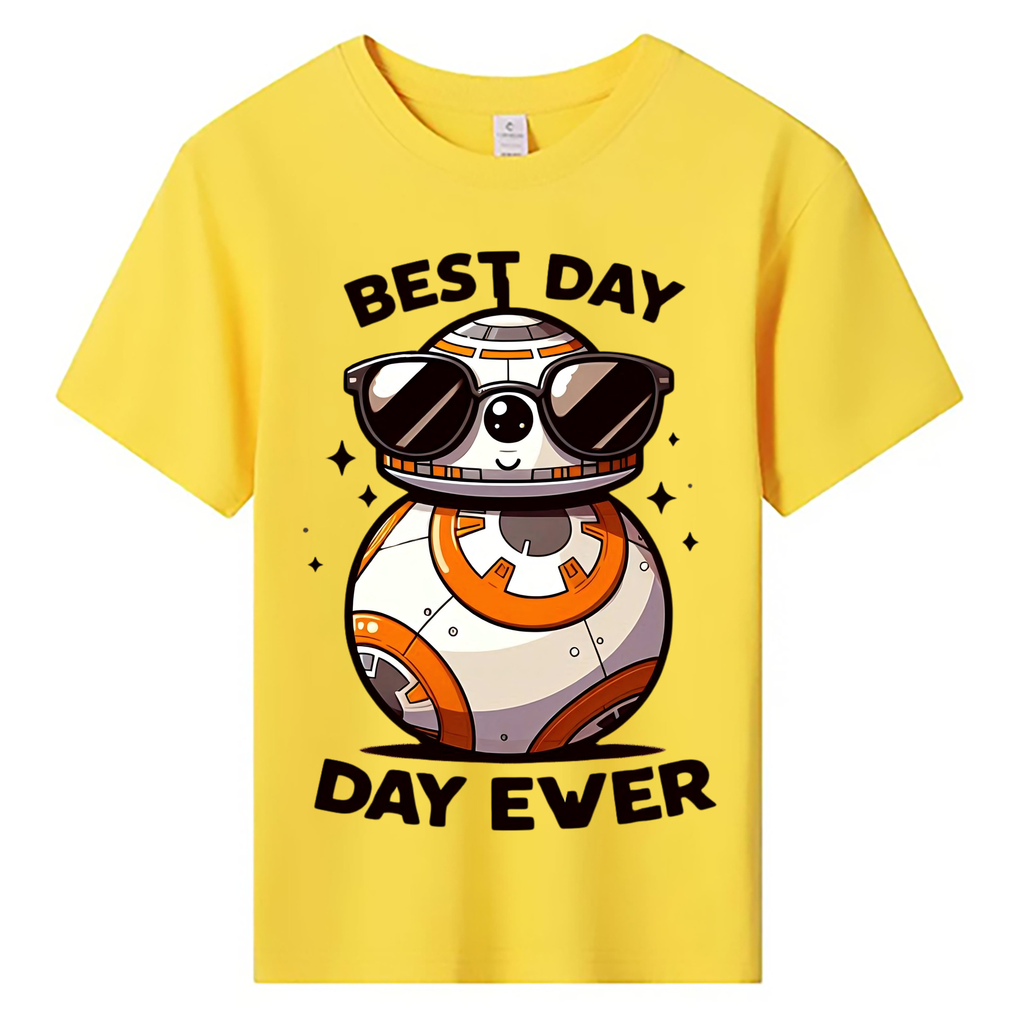 （画像用） スター・ウォーズ Star Wars 綿100％キッズTシャツ（フロントプリント）