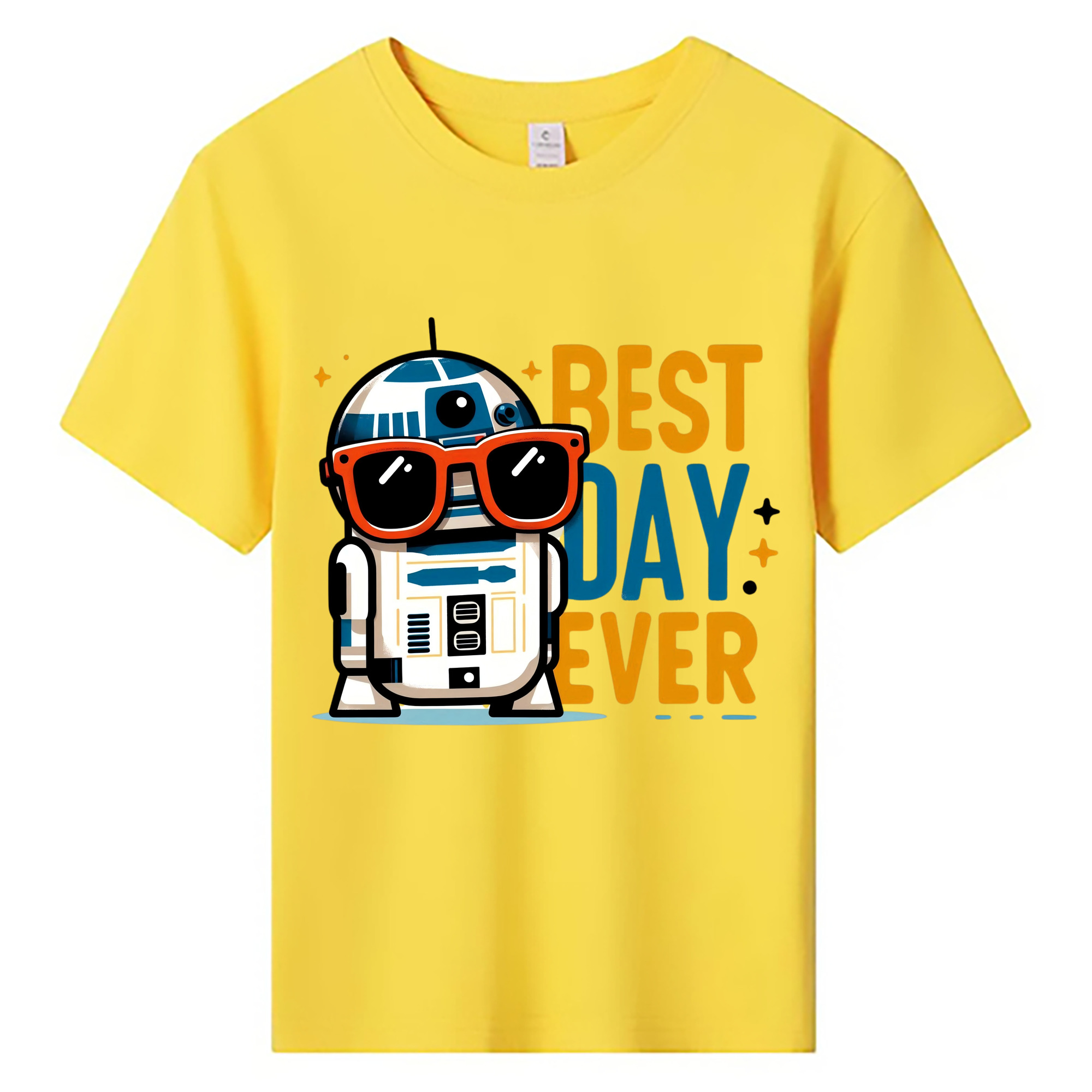 （画像用） スター・ウォーズ Star Wars 綿100％キッズTシャツ（フロントプリント）