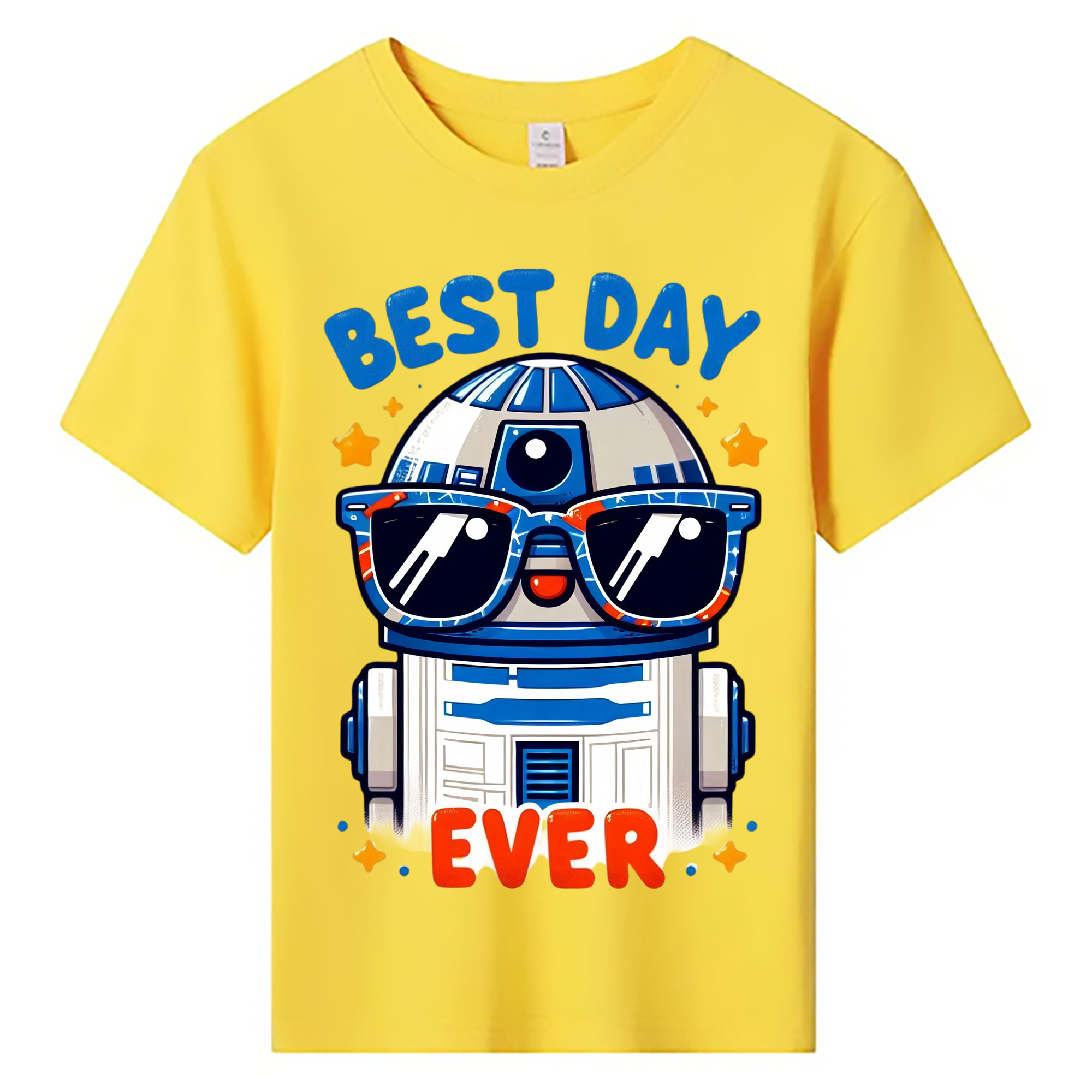 （画像用） スター・ウォーズ Star Wars 綿100％キッズTシャツ（フロントプリント）