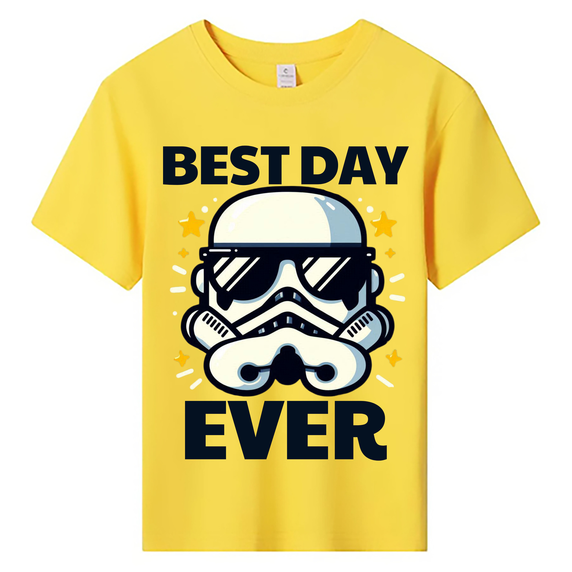 （画像用） スター・ウォーズ Star Wars 綿100％キッズTシャツ（フロントプリント）