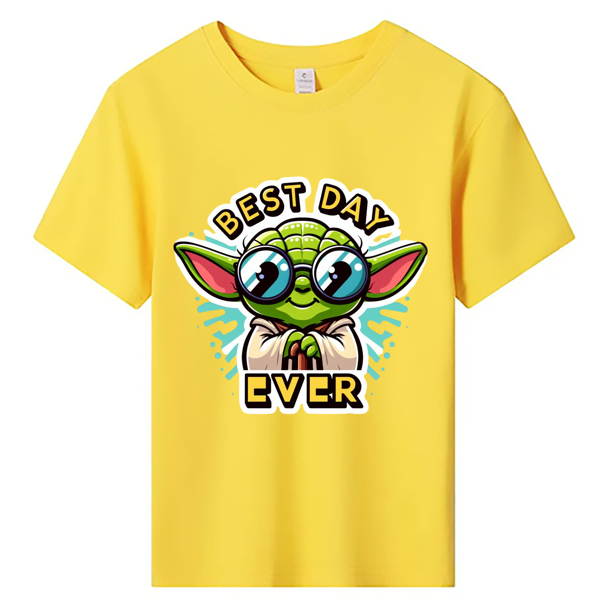 （画像用） スター・ウォーズ Star Wars 綿100％キッズTシャツ（フロントプリント）