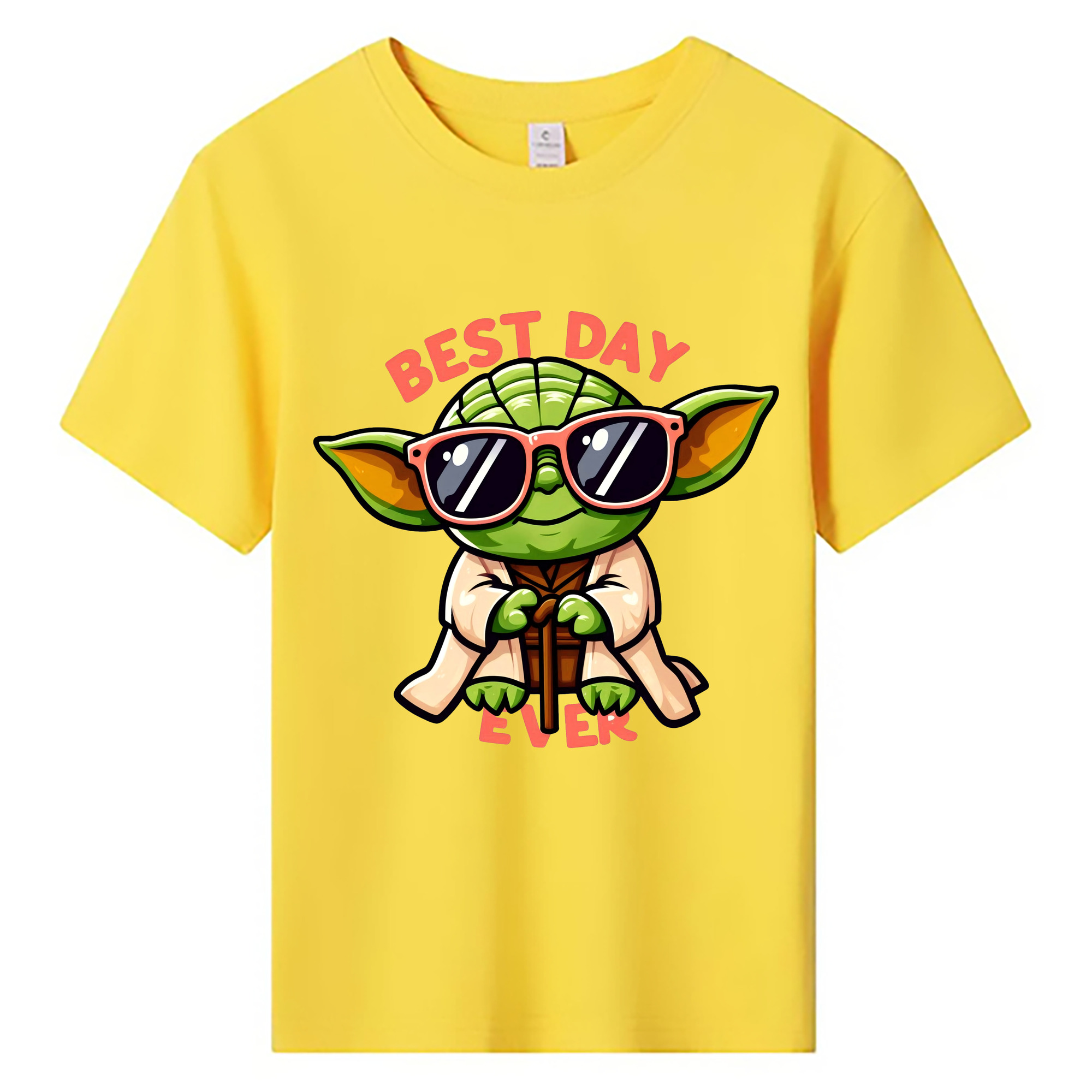 （画像用） スター・ウォーズ Star Wars 綿100％キッズTシャツ（フロントプリント）