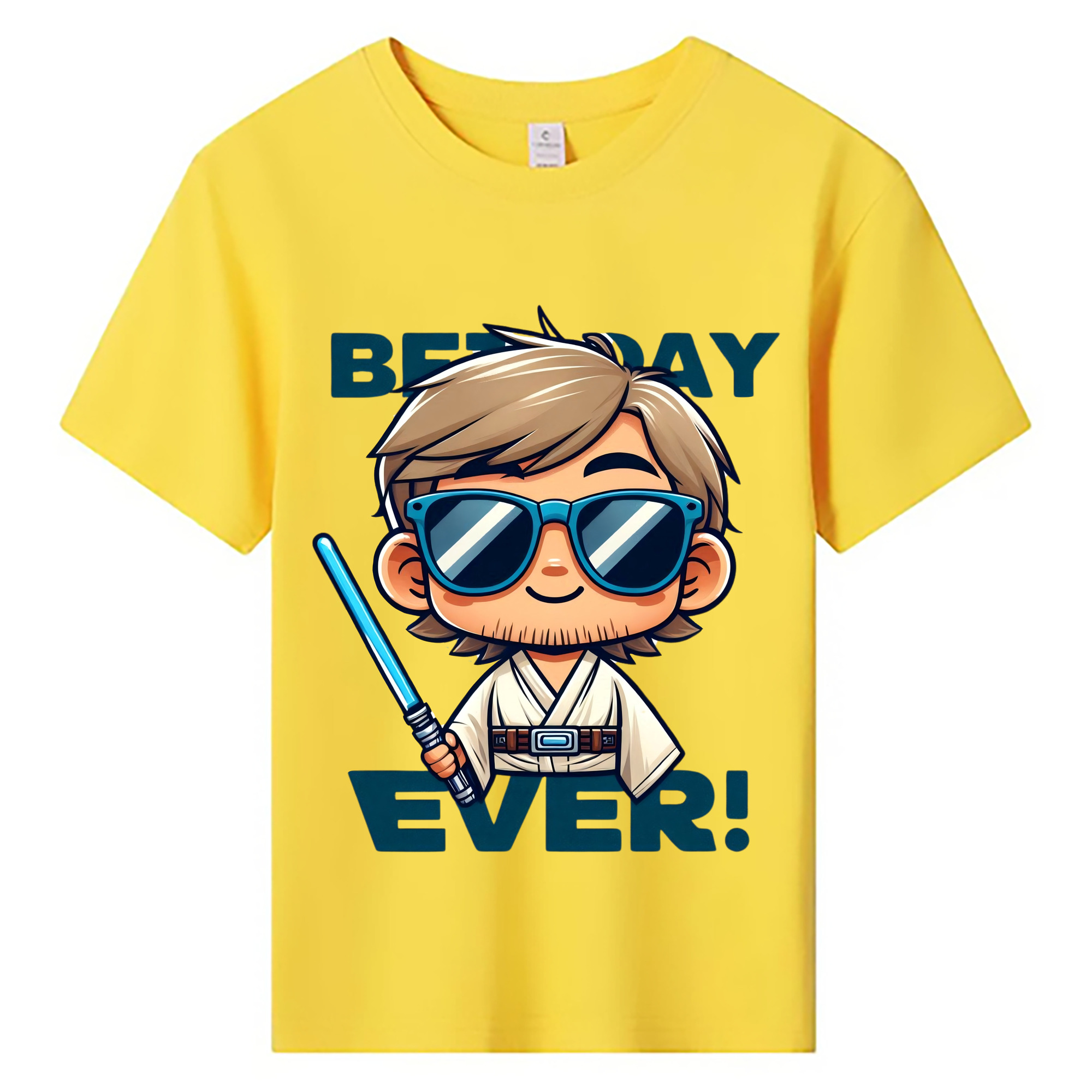 （画像用） スター・ウォーズ Star Wars 綿100％キッズTシャツ（フロントプリント）