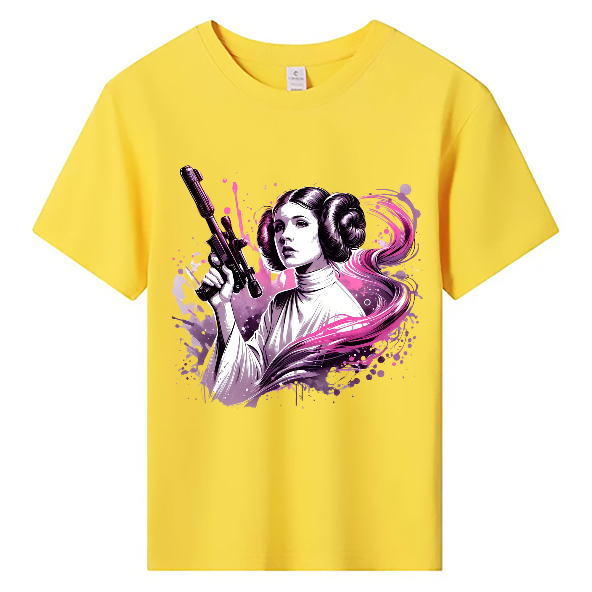 （画像用） スター・ウォーズ Star Wars 綿100％キッズTシャツ（フロントプリント）