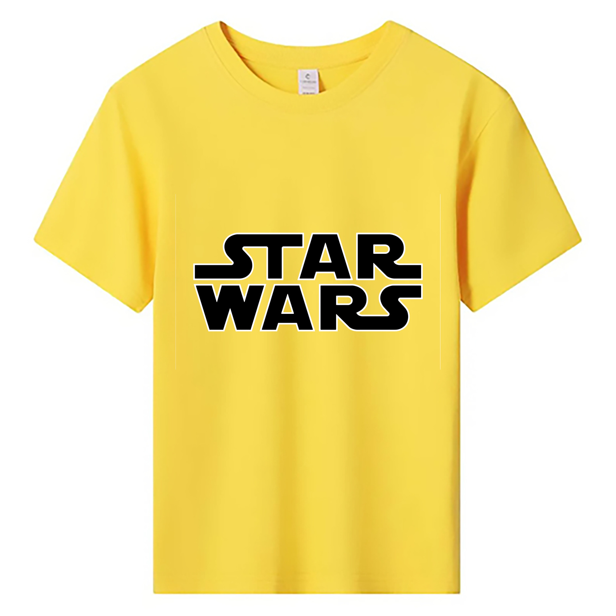 （画像用） スター・ウォーズ Star Wars 綿100％キッズTシャツ（フロントプリント）