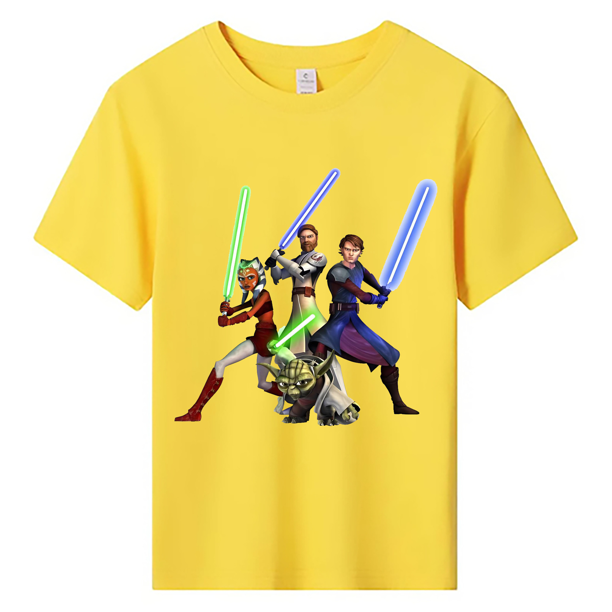 （画像用） スター・ウォーズ Star Wars 綿100％キッズTシャツ（フロントプリント）