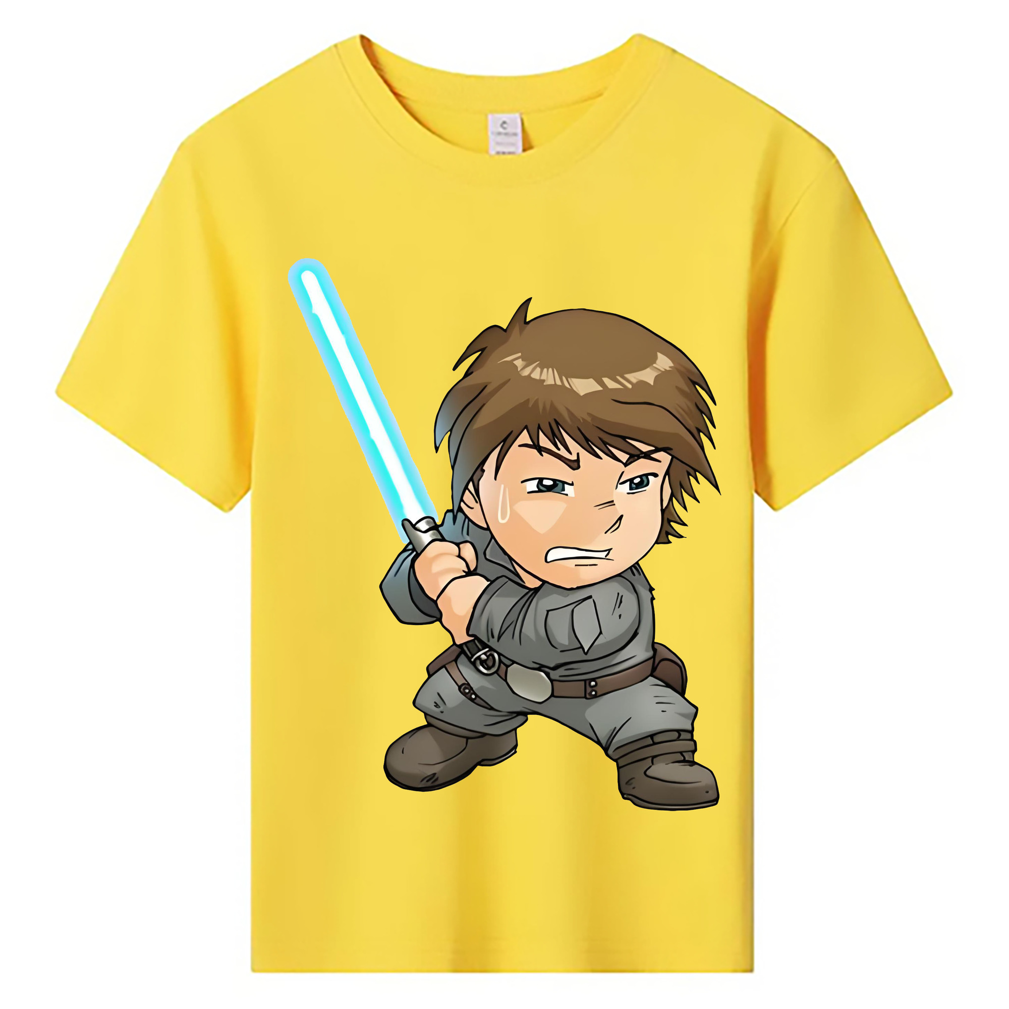 （画像用） スター・ウォーズ Star Wars 綿100％キッズTシャツ（フロントプリント）