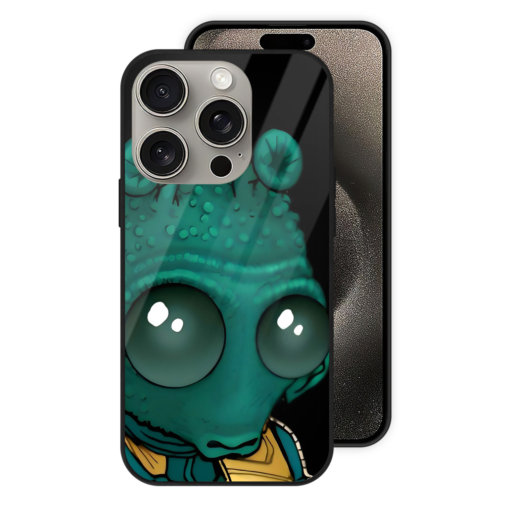 （画像用） スター・ウォーズ Star Wars 【iPhone15Pro対応】スマホケース 耐衝撃＆黄変防止 背面ガラス
