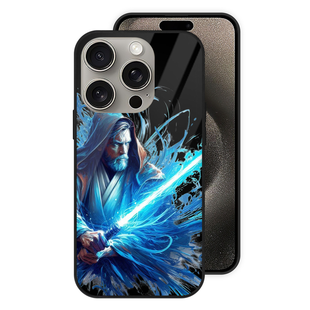 （画像用） スター・ウォーズ Star Wars 【iPhone15Pro対応】スマホケース 耐衝撃＆黄変防止 背面ガラス