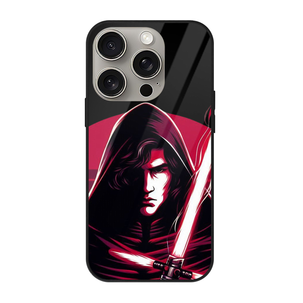 （画像用） スター・ウォーズ Star Wars 【iPhone15Pro対応】スマホケース 耐衝撃＆黄変防止 背面ガラス