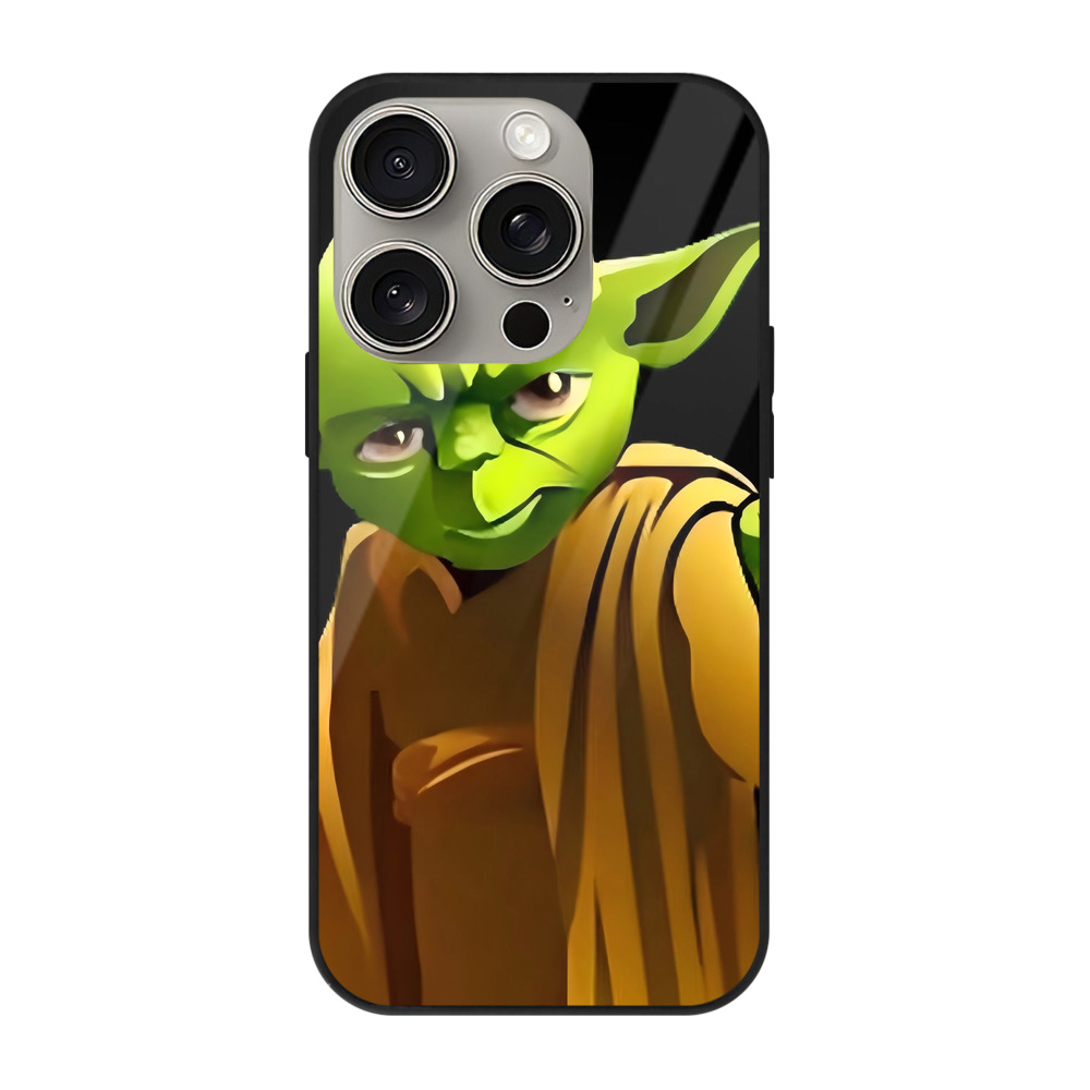 （画像用） スター・ウォーズ Star Wars 【iPhone15Pro対応】スマホケース 耐衝撃＆黄変防止 背面ガラス