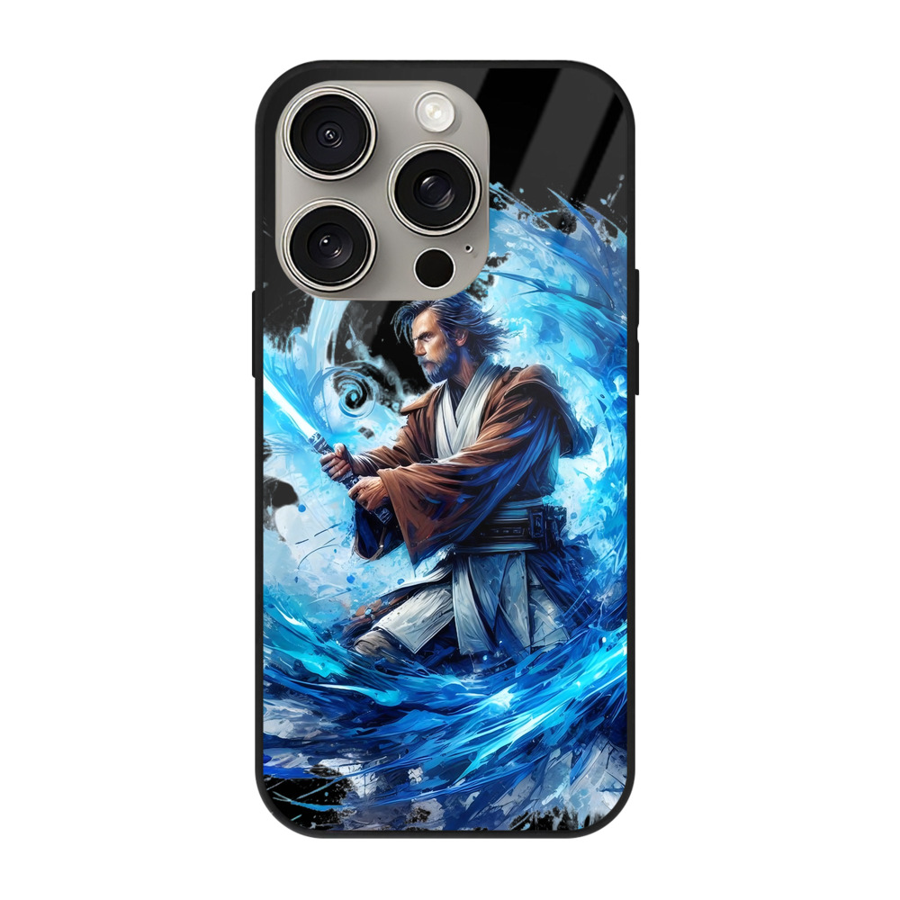 （画像用） スター・ウォーズ Star Wars 【iPhone15Pro対応】スマホケース 耐衝撃＆黄変防止 背面ガラス