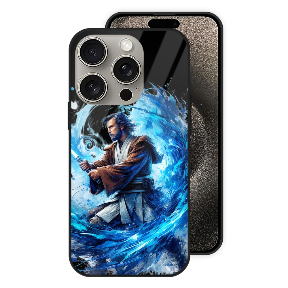 （画像用） スター・ウォーズ Star Wars 【iPhone15Pro対応】スマホケース 耐衝撃＆黄変防止 背面ガラス