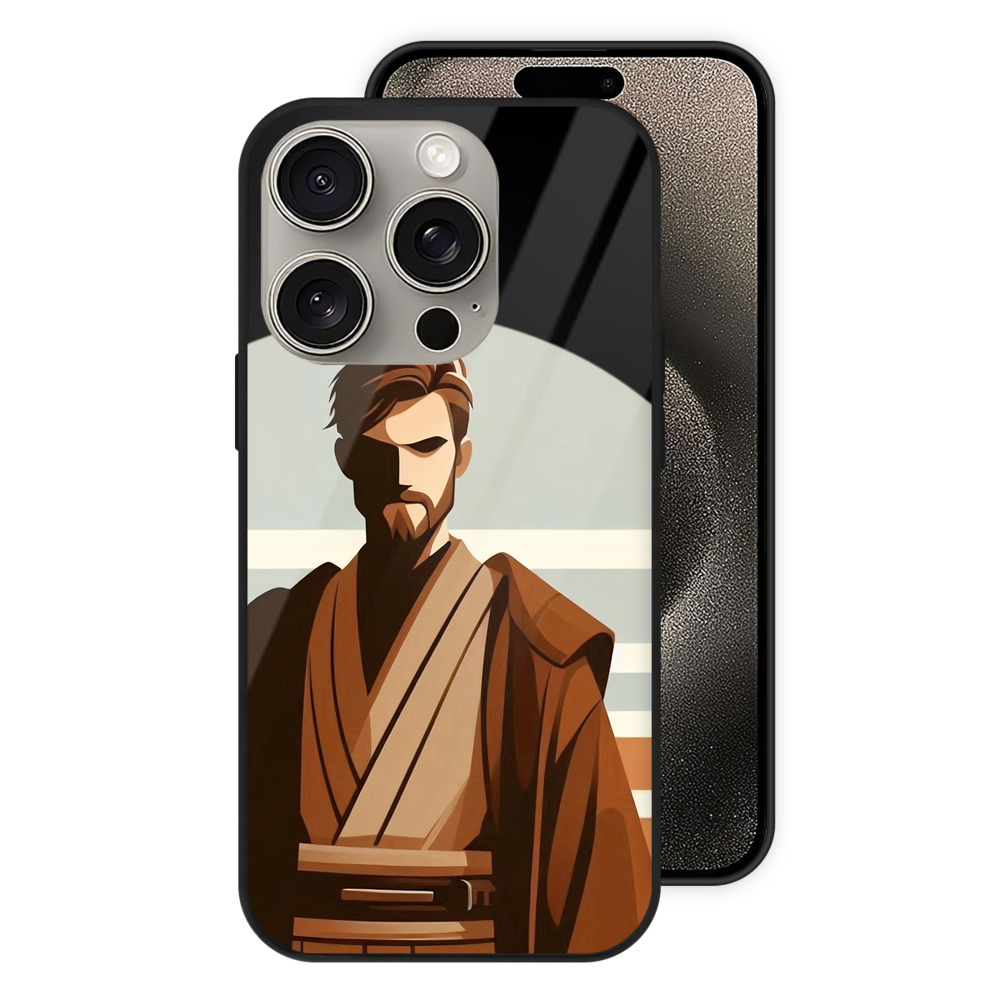 （画像用） スター・ウォーズ Star Wars 【iPhone15Pro対応】スマホケース 耐衝撃＆黄変防止 背面ガラス