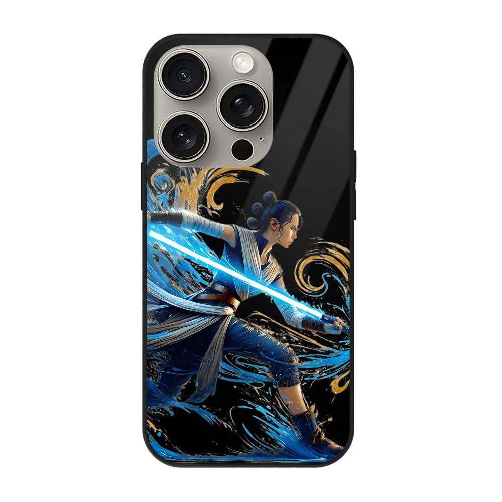 （画像用） スター・ウォーズ Star Wars 【iPhone15Pro対応】スマホケース 耐衝撃＆黄変防止 背面ガラス