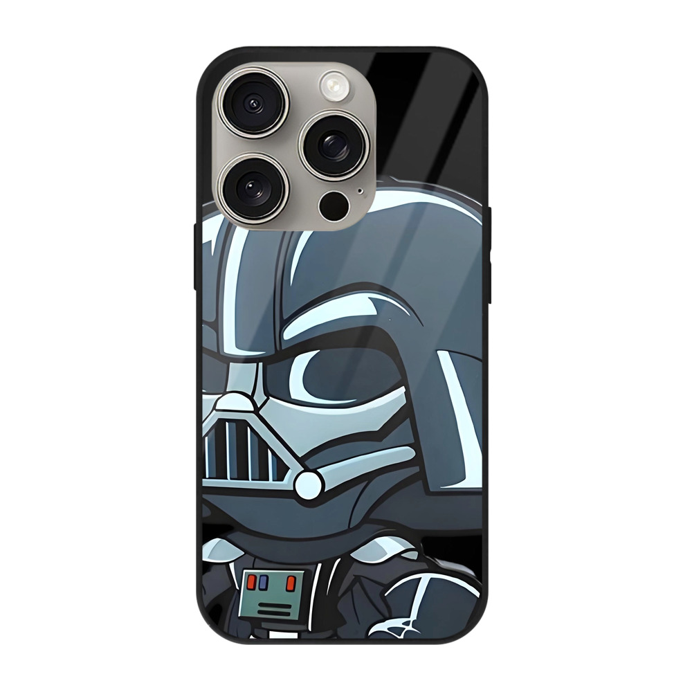 （画像用） スター・ウォーズ Star Wars 【iPhone15Pro対応】スマホケース 耐衝撃＆黄変防止 背面ガラス