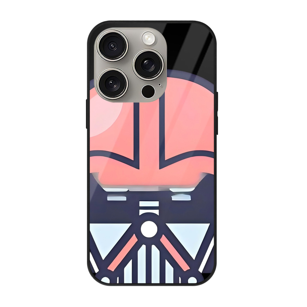 （画像用） スター・ウォーズ Star Wars 【iPhone15Pro対応】スマホケース 耐衝撃＆黄変防止 背面ガラス