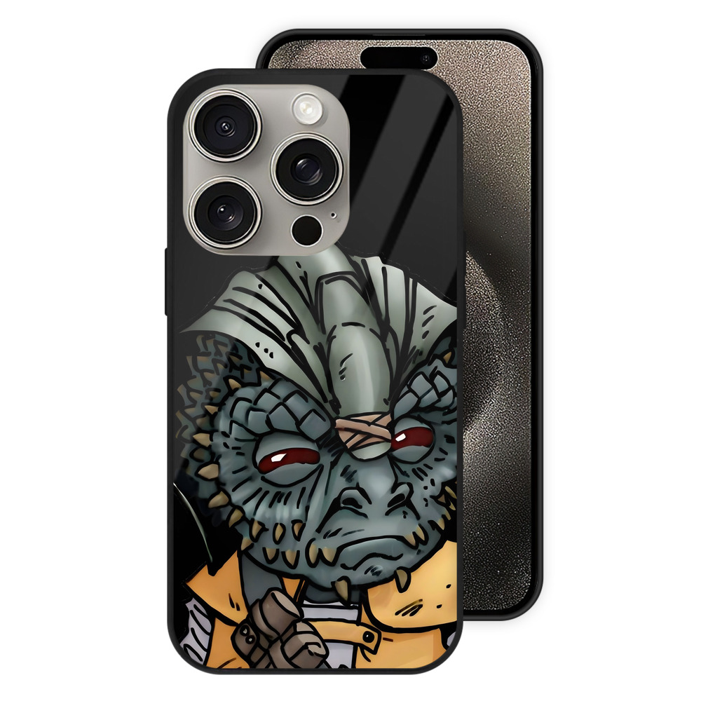 （画像用） スター・ウォーズ Star Wars 【iPhone15Pro対応】スマホケース 耐衝撃＆黄変防止 背面ガラス